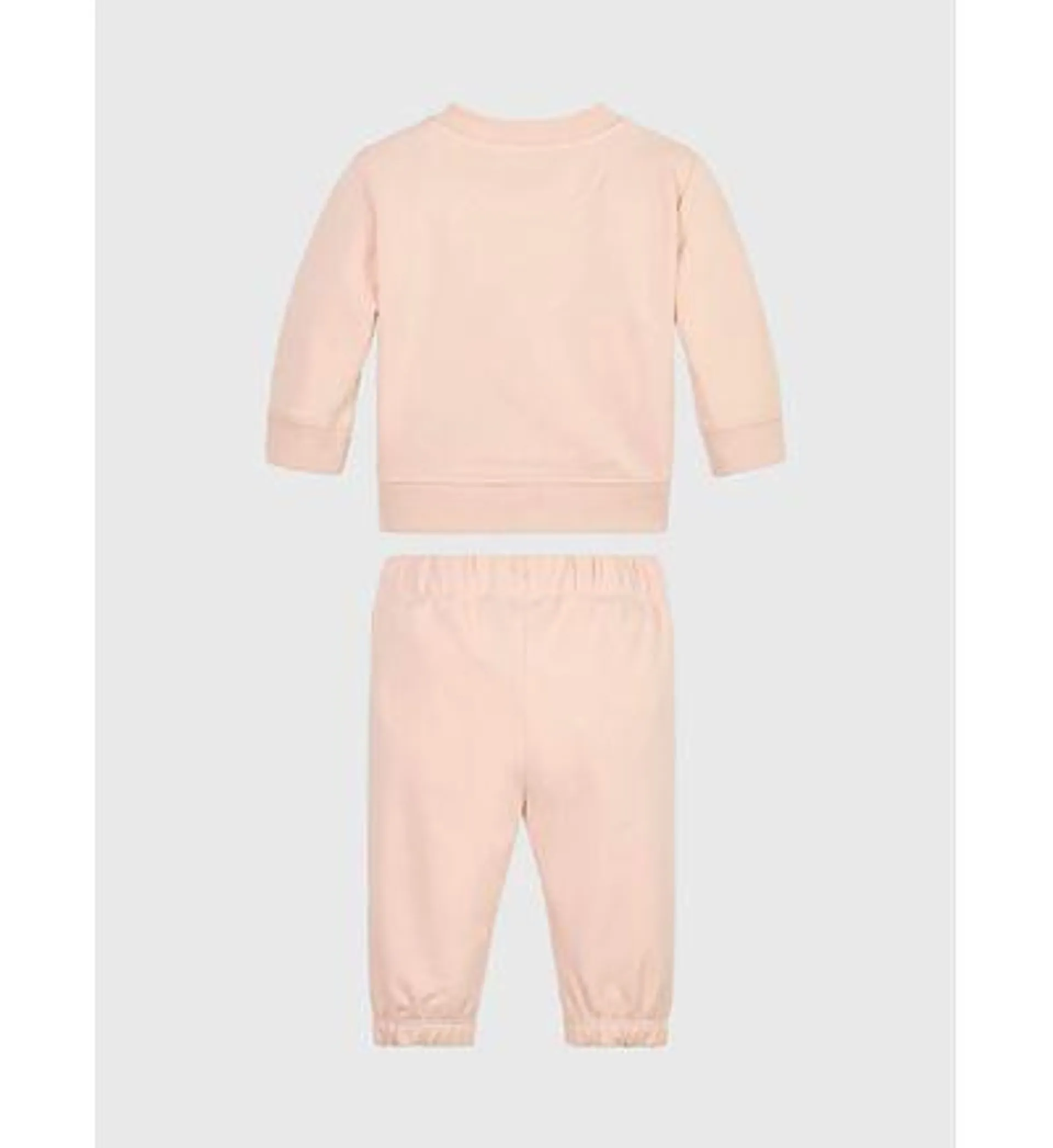 Set Calvin Klein de Sudadera con Pants Bebé Rosa