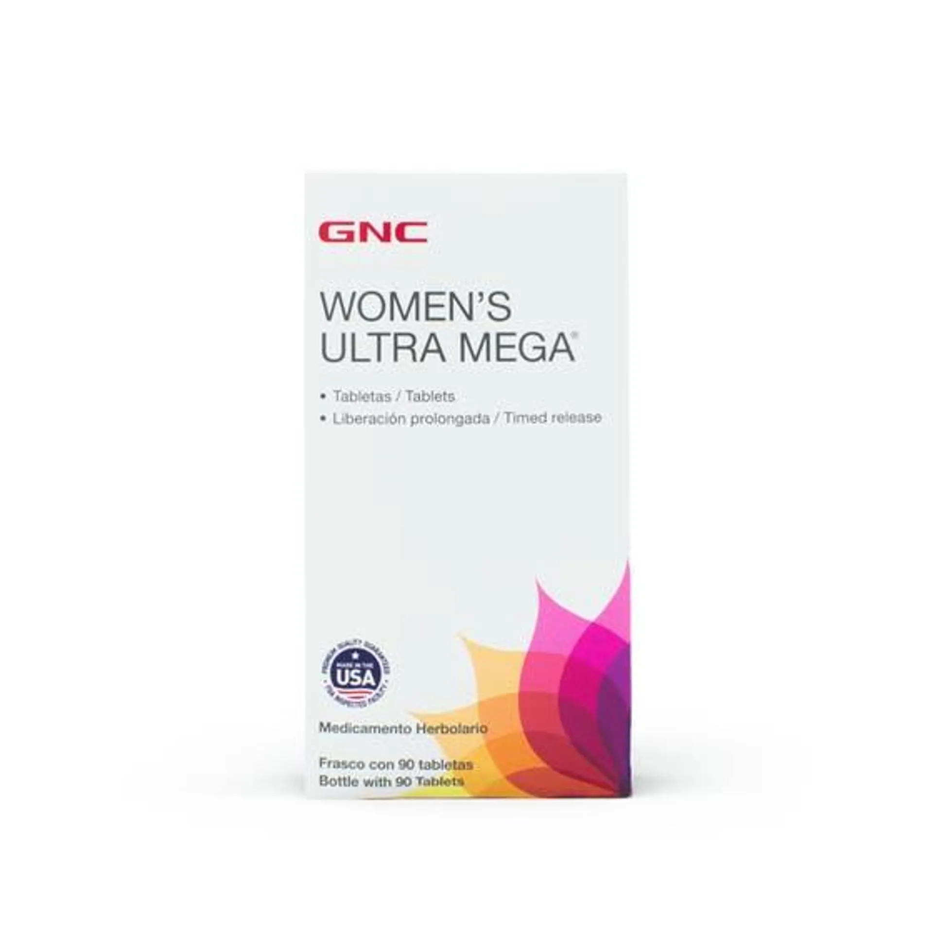 Women's Ultra Mega Vitaminas y Minerales Women's 90 Tabletas