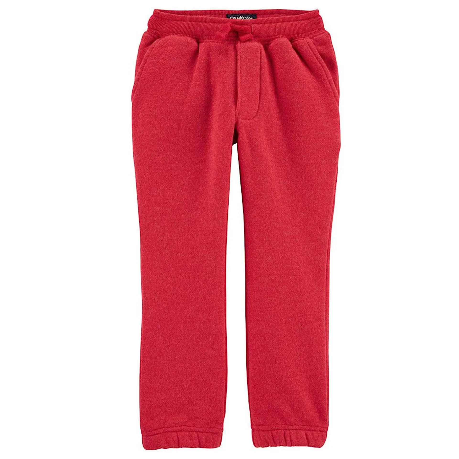 Pants Oshkosh felpa rojo para niño