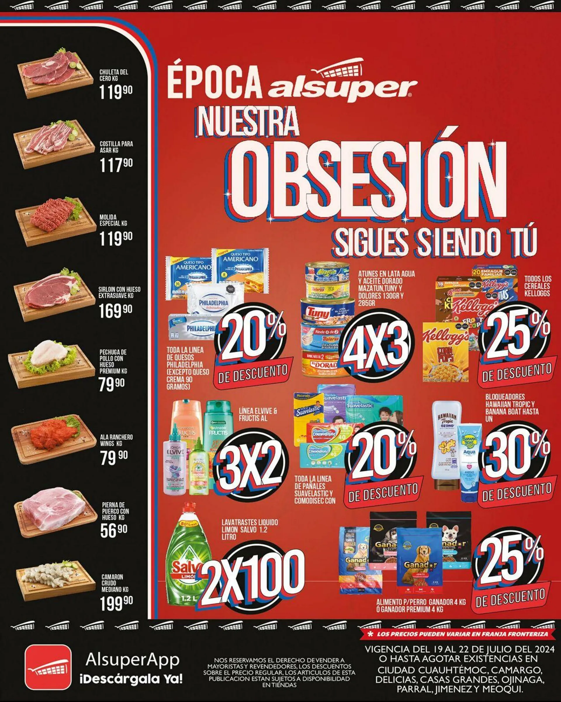 Catálogo de Alsuper - Chihuahua-estado 19 de julio al 22 de julio 2024 - Pagina 1