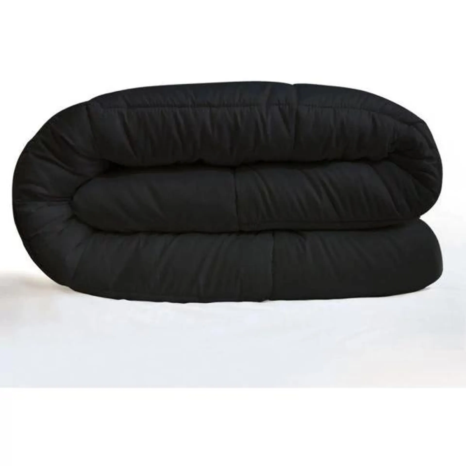 EDREDÓN DUVET CON RELLENO NEGRO ULTRA SUAVE