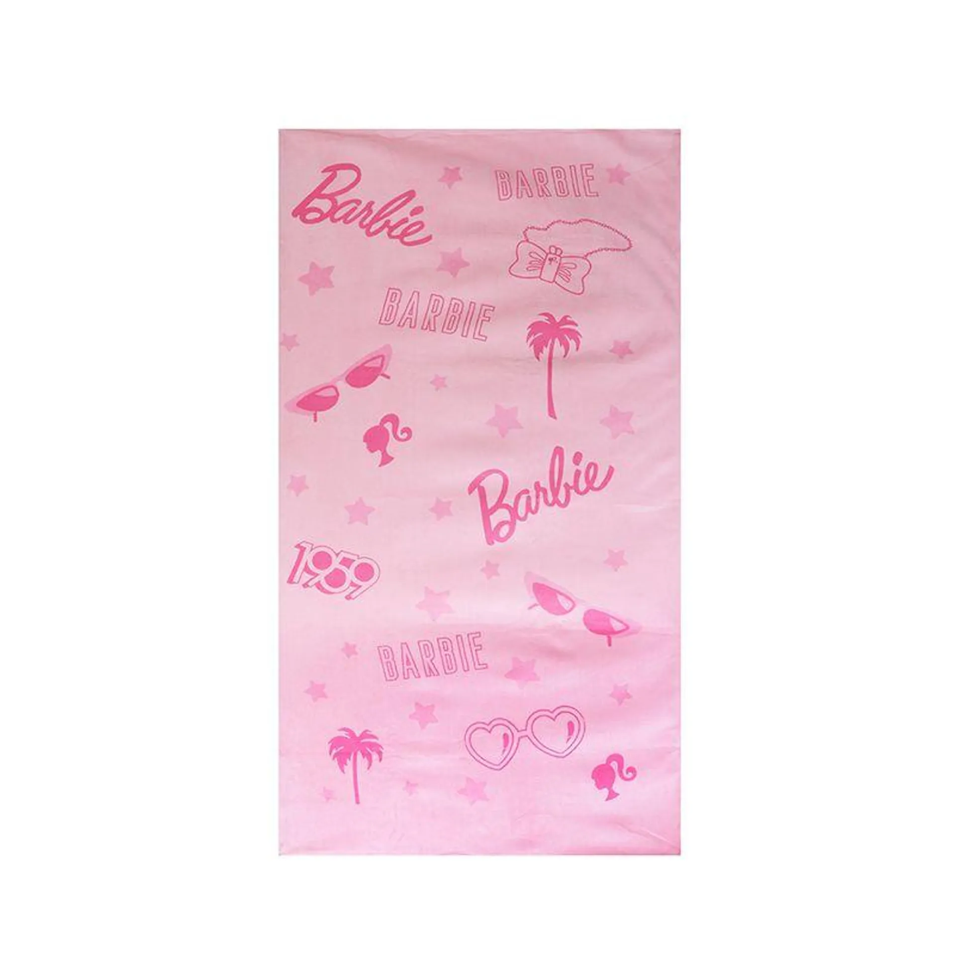 Toalla De Baño Barbie Textil Rosa 150x80 cm