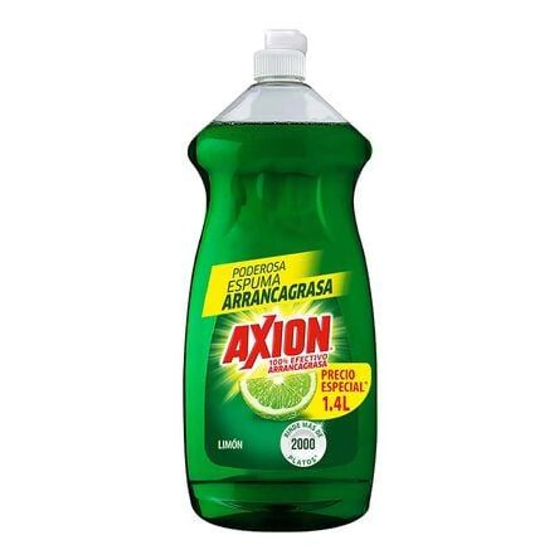 Lavatrastes Axion Limón Líquido 1.4 l