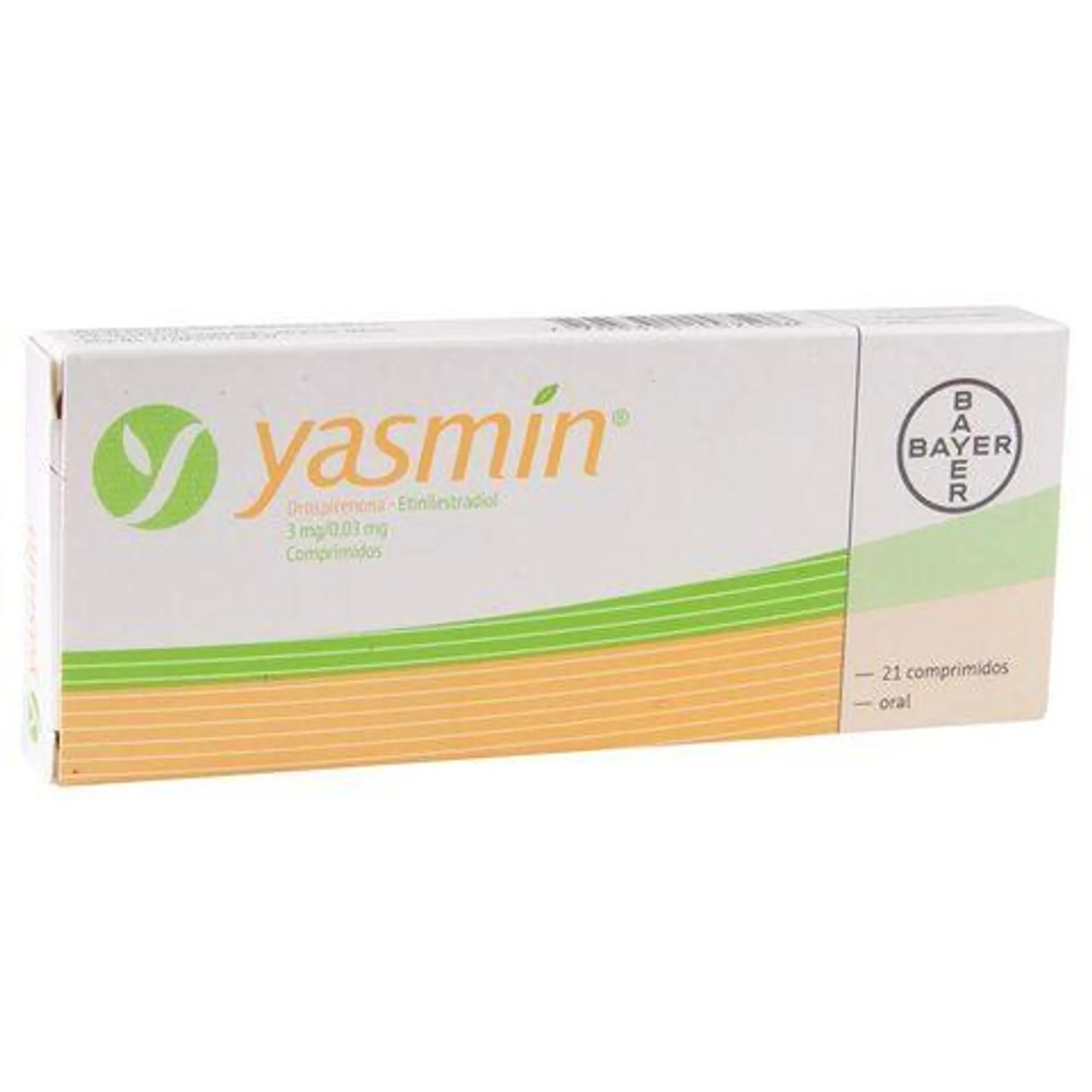 Yasmin 21 Comprimidos Caja