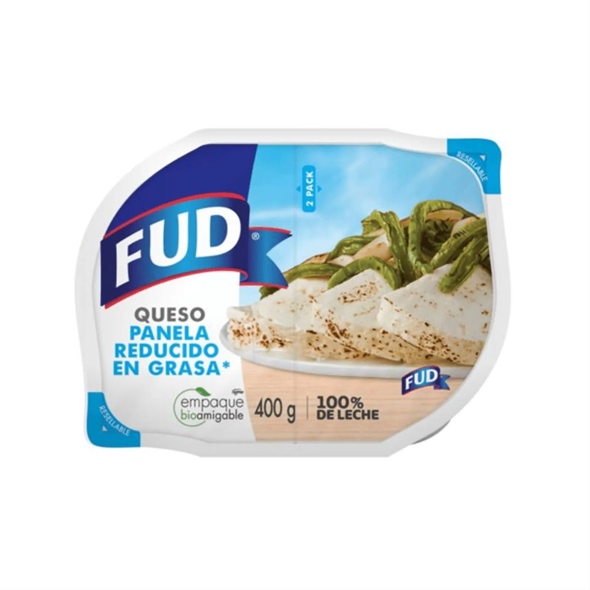 Fud Queso Panela Reducido en Grasa 400 g