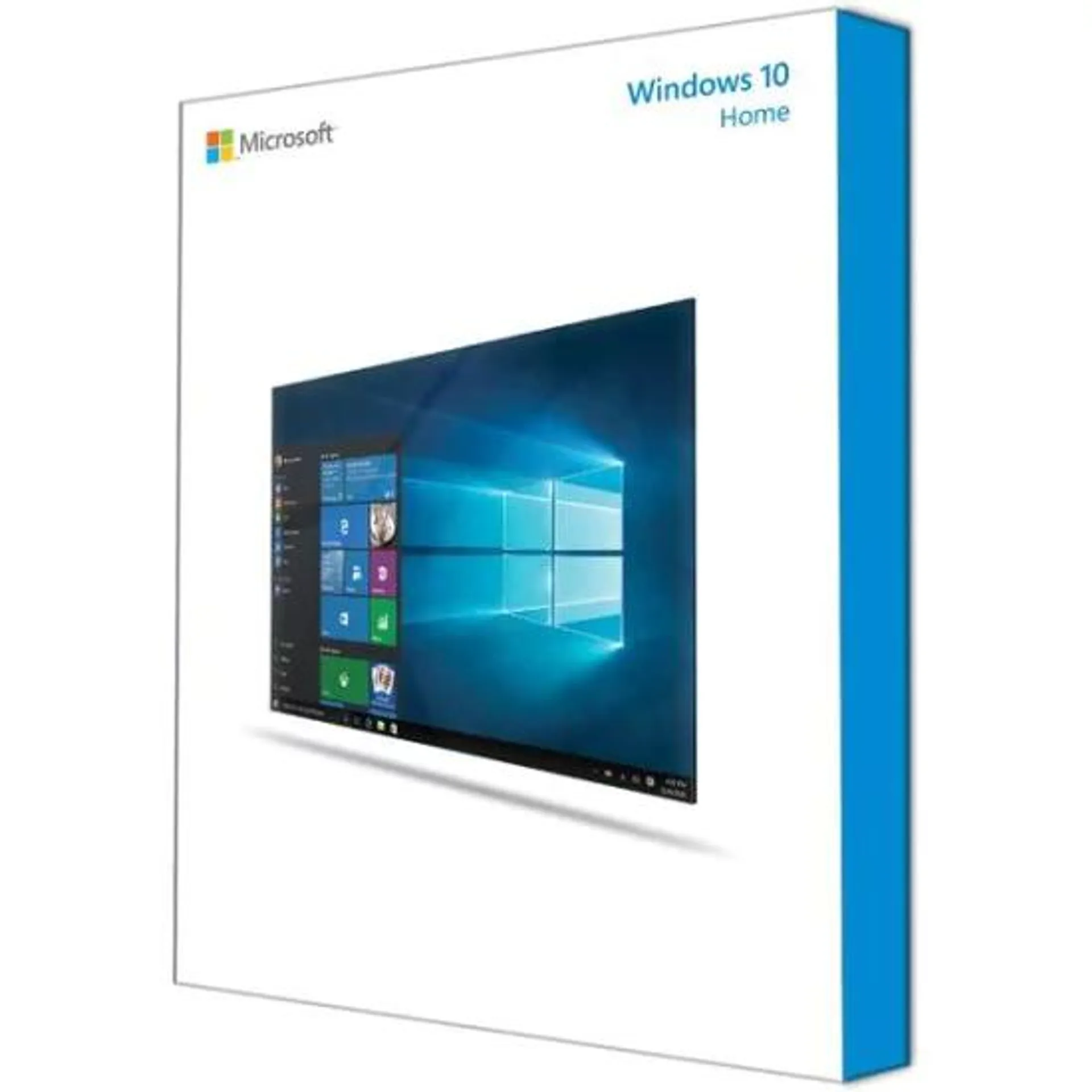 Microsoft Windows 10 Home, 64bits en español, OEM, DVD