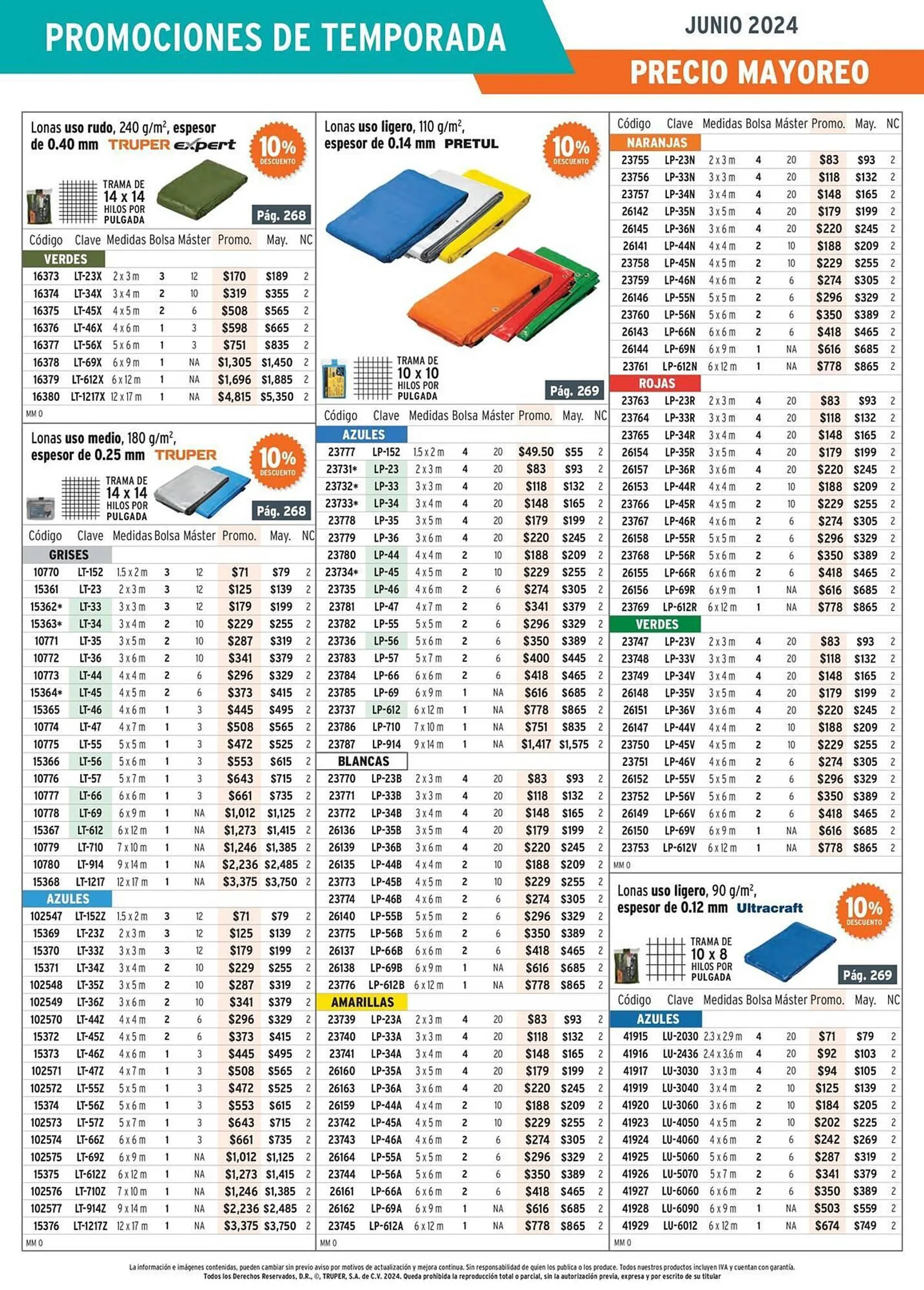 Catálogo de Catálogo Truper 6 de junio al 30 de junio 2024 - Pagina 8