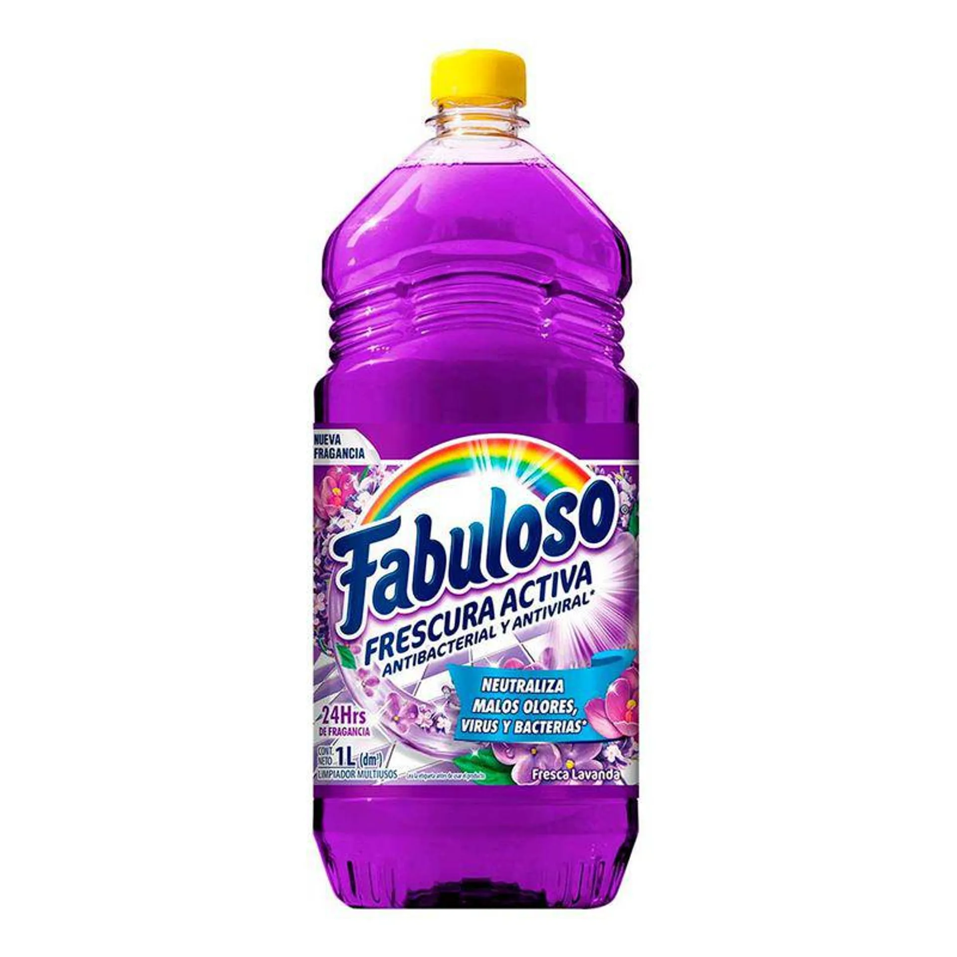 Limpiador Multiusos Líquido Fabuloso Frescura Activa Antibacterial Lavanda 1L