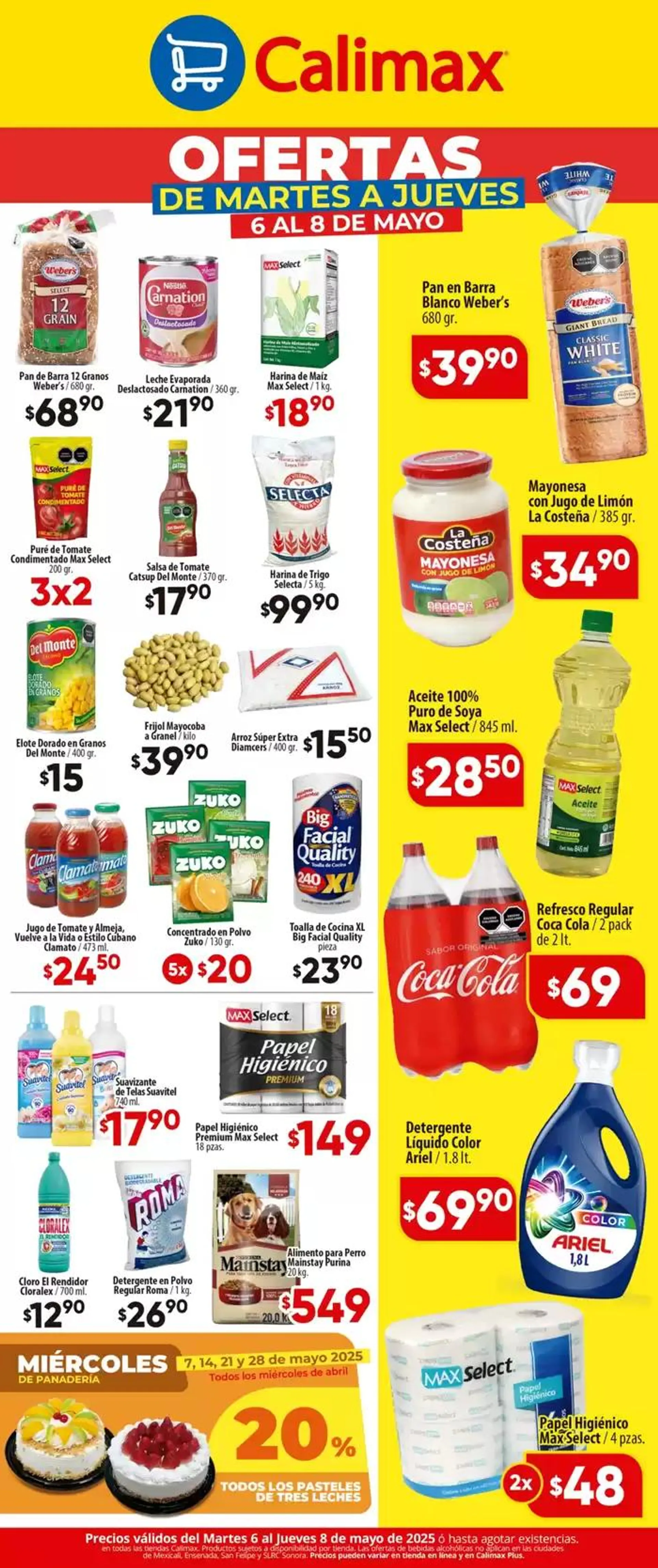 Catálogo de Calimax Ofertas Martes-Jueves 6 de mayo al 8 de mayo 2025 - Pagina 2