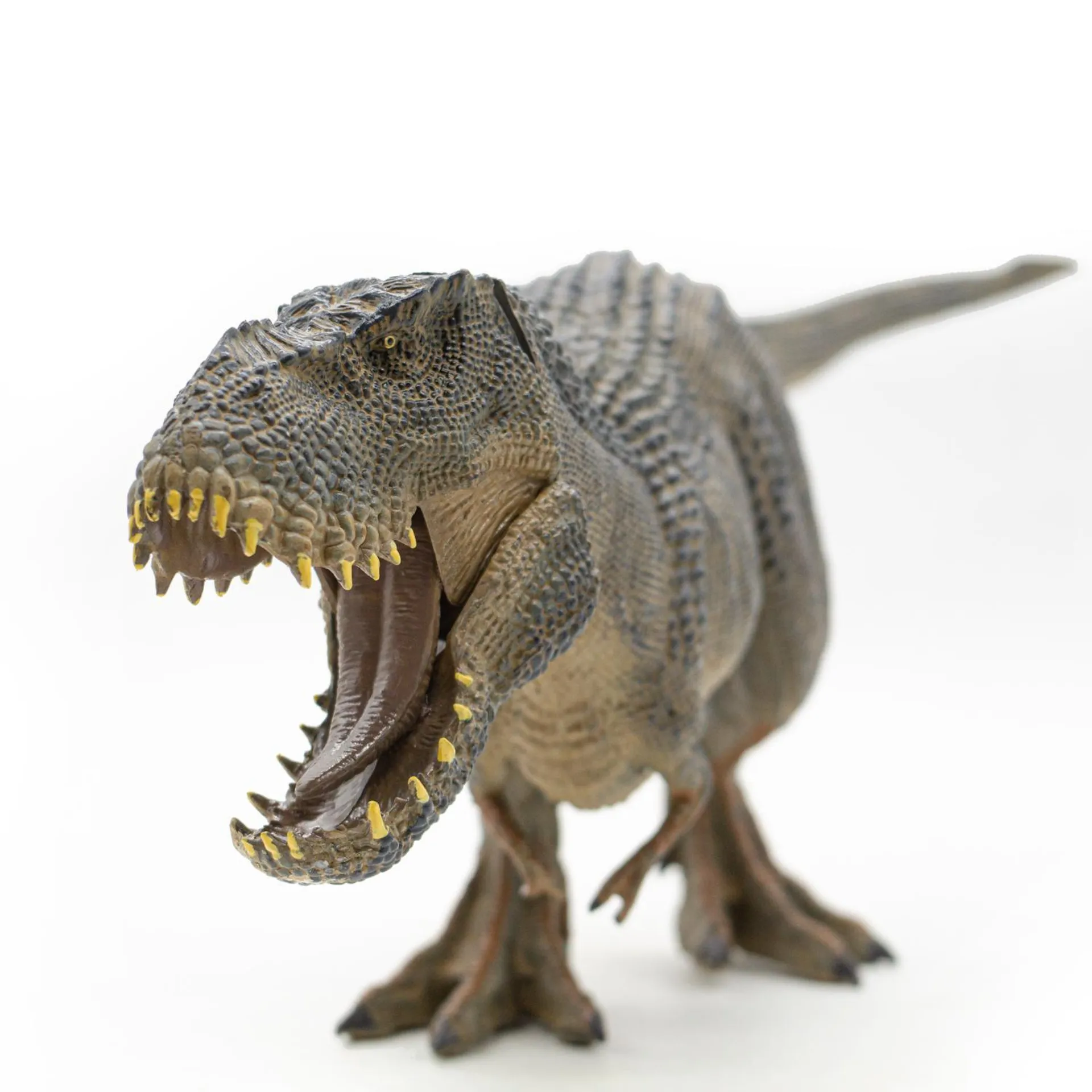 Figura de Dinosaurio Tiranosauro Rex Gris Jurassic 40 cm