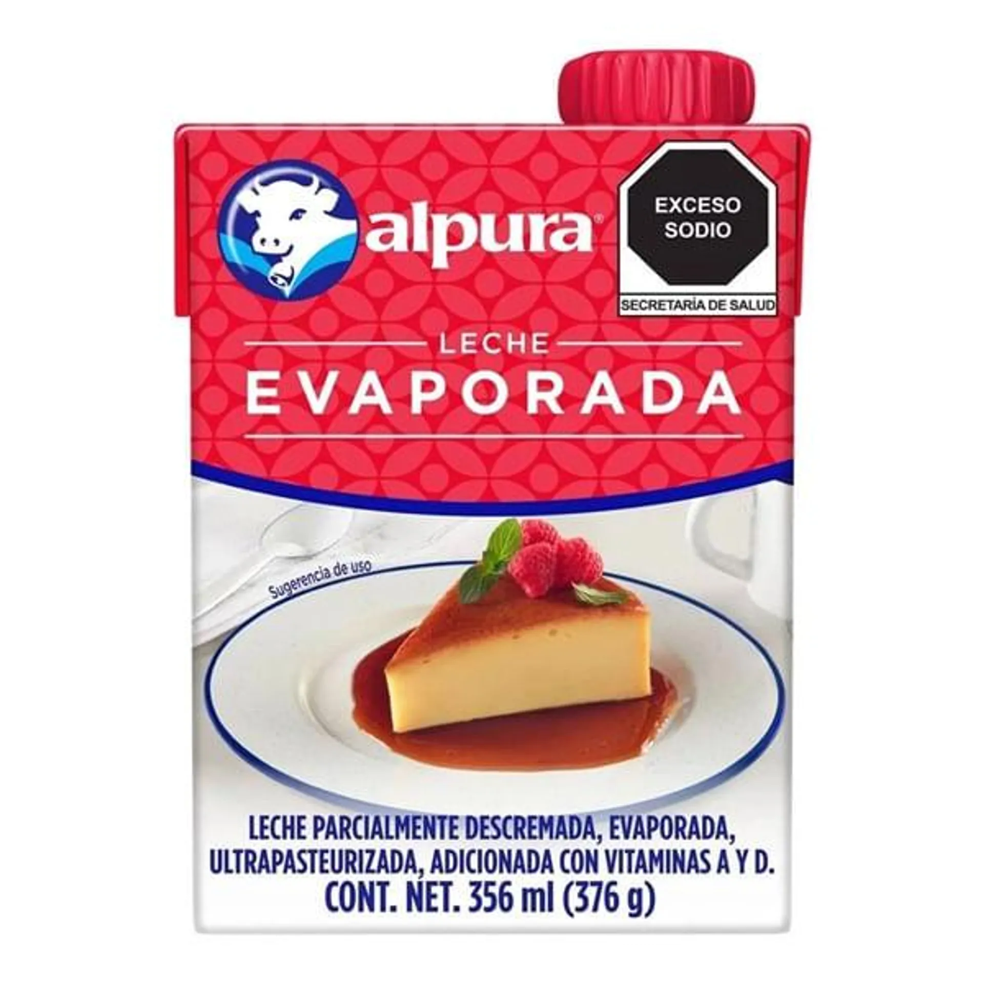 Leche Evaporada regular Alpura 356 ml