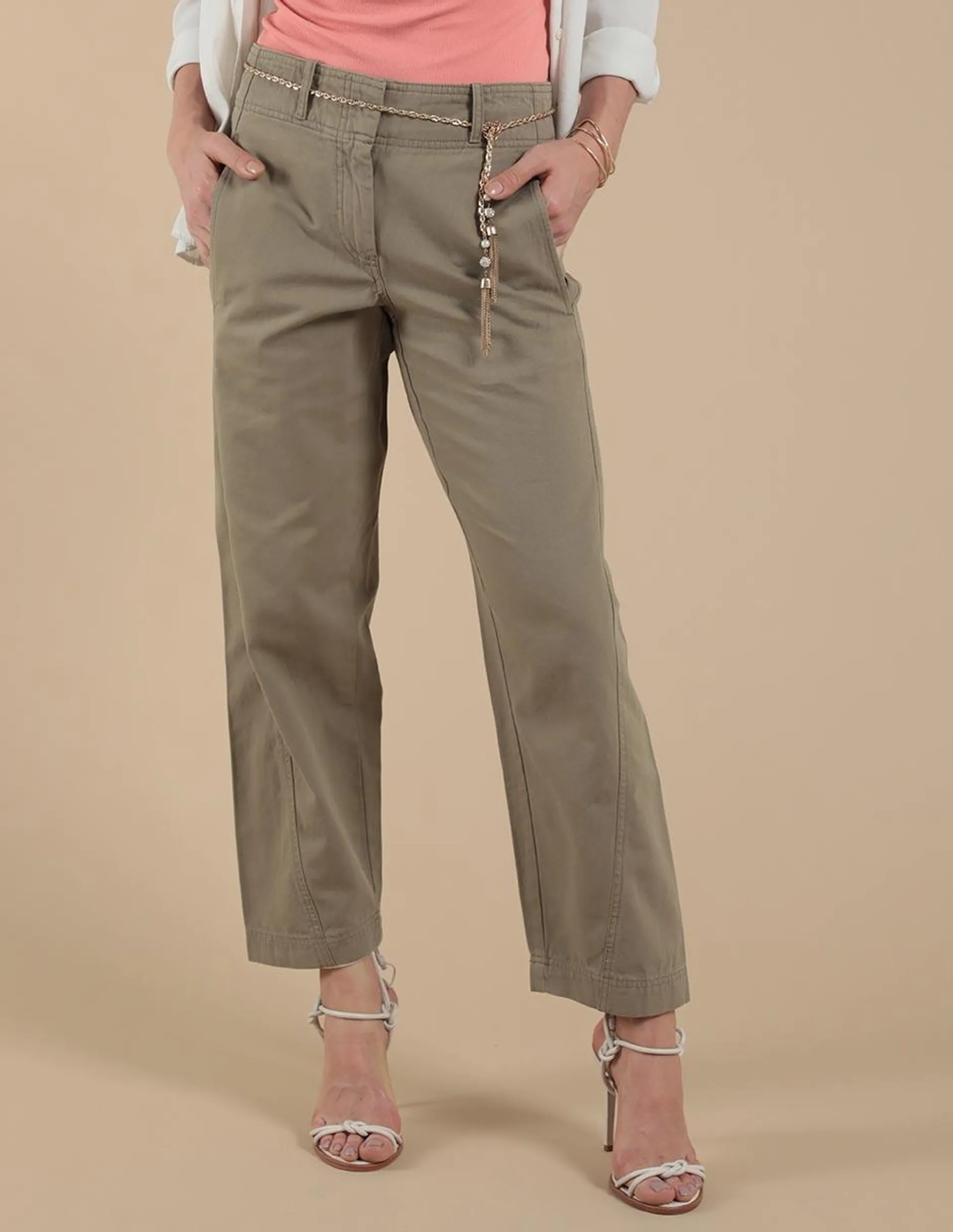 Pantalón straight para mujer