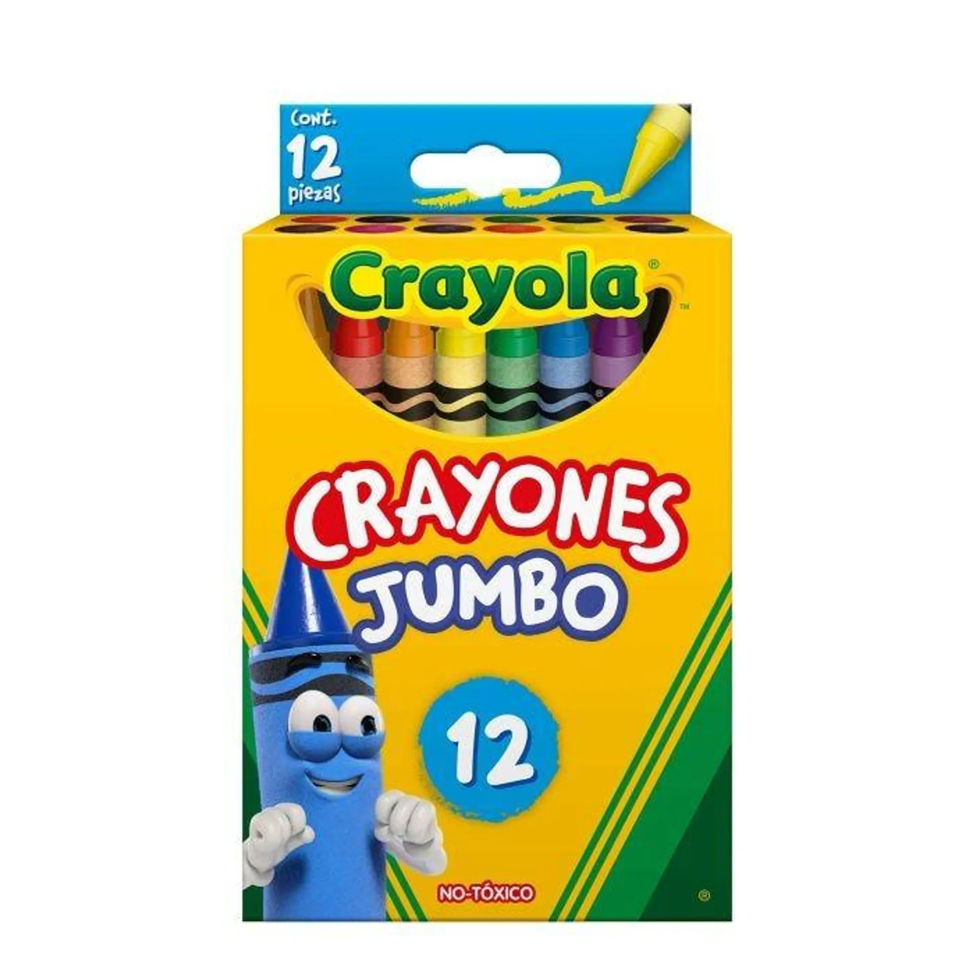 Crayones Jumbo Crayola C/12