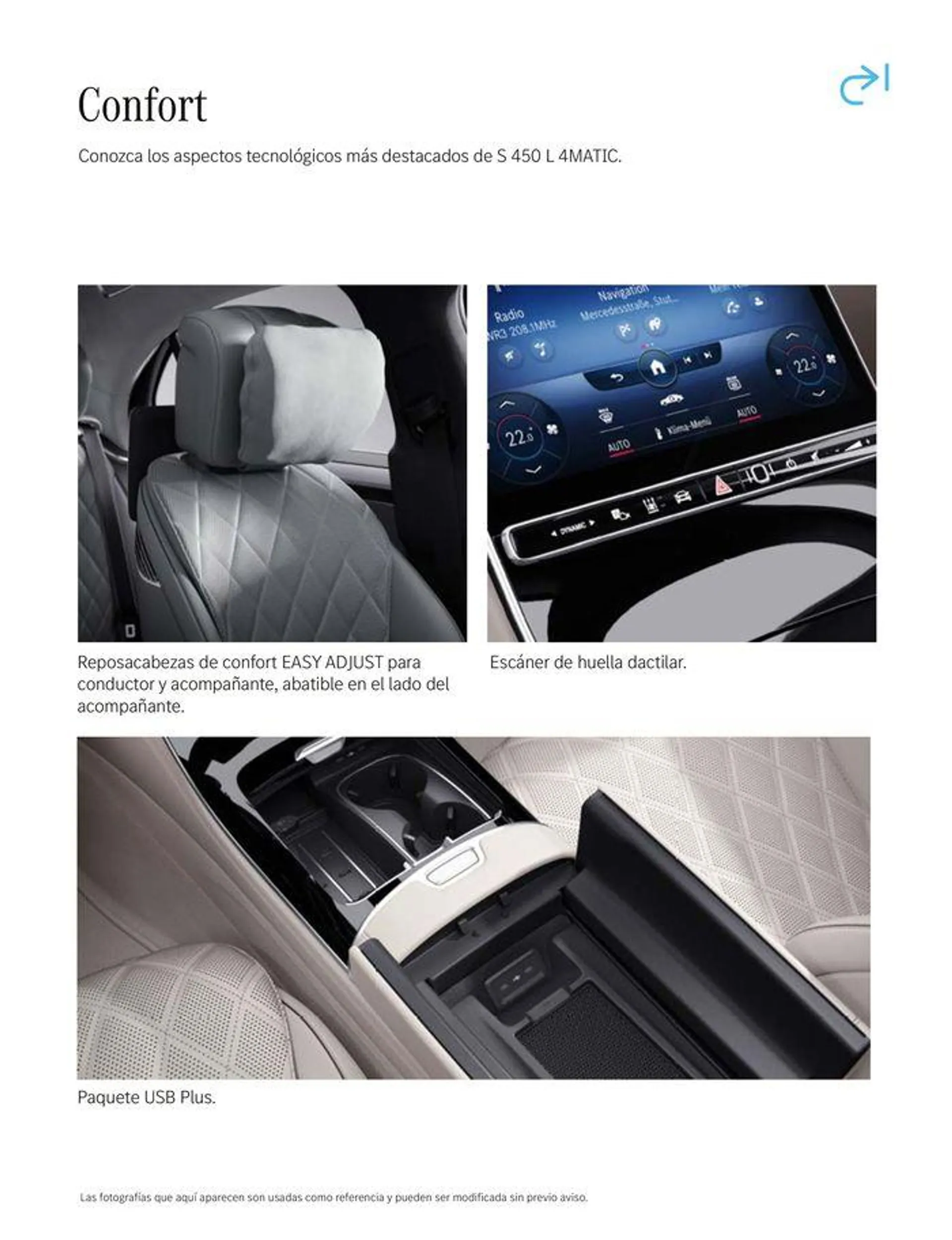 Catálogo de S 450 L 4MATIC 27 de febrero al 30 de junio 2024 - Pagina 5