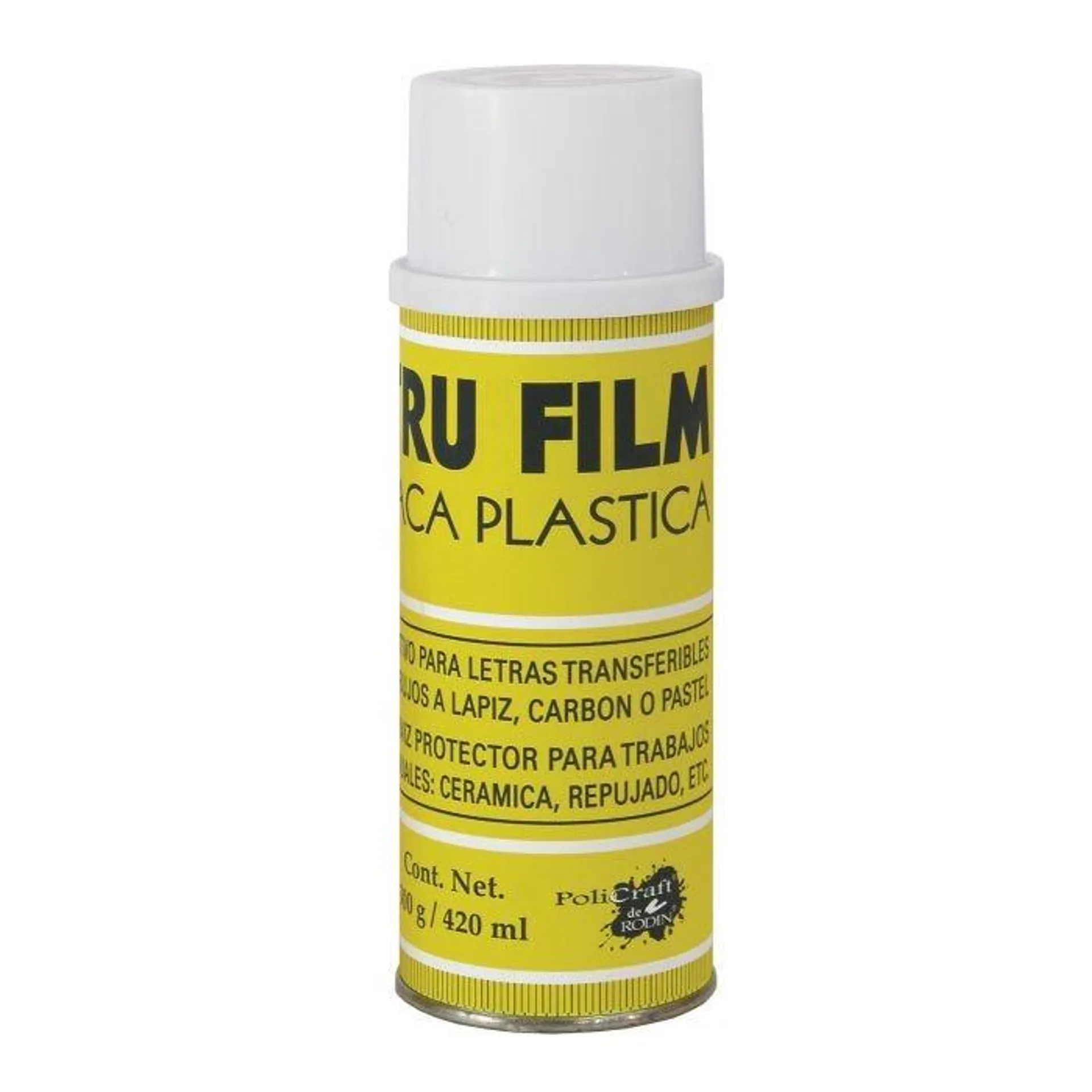 Laca Plastica Policraft Brillante Aerosol 420 Ml.