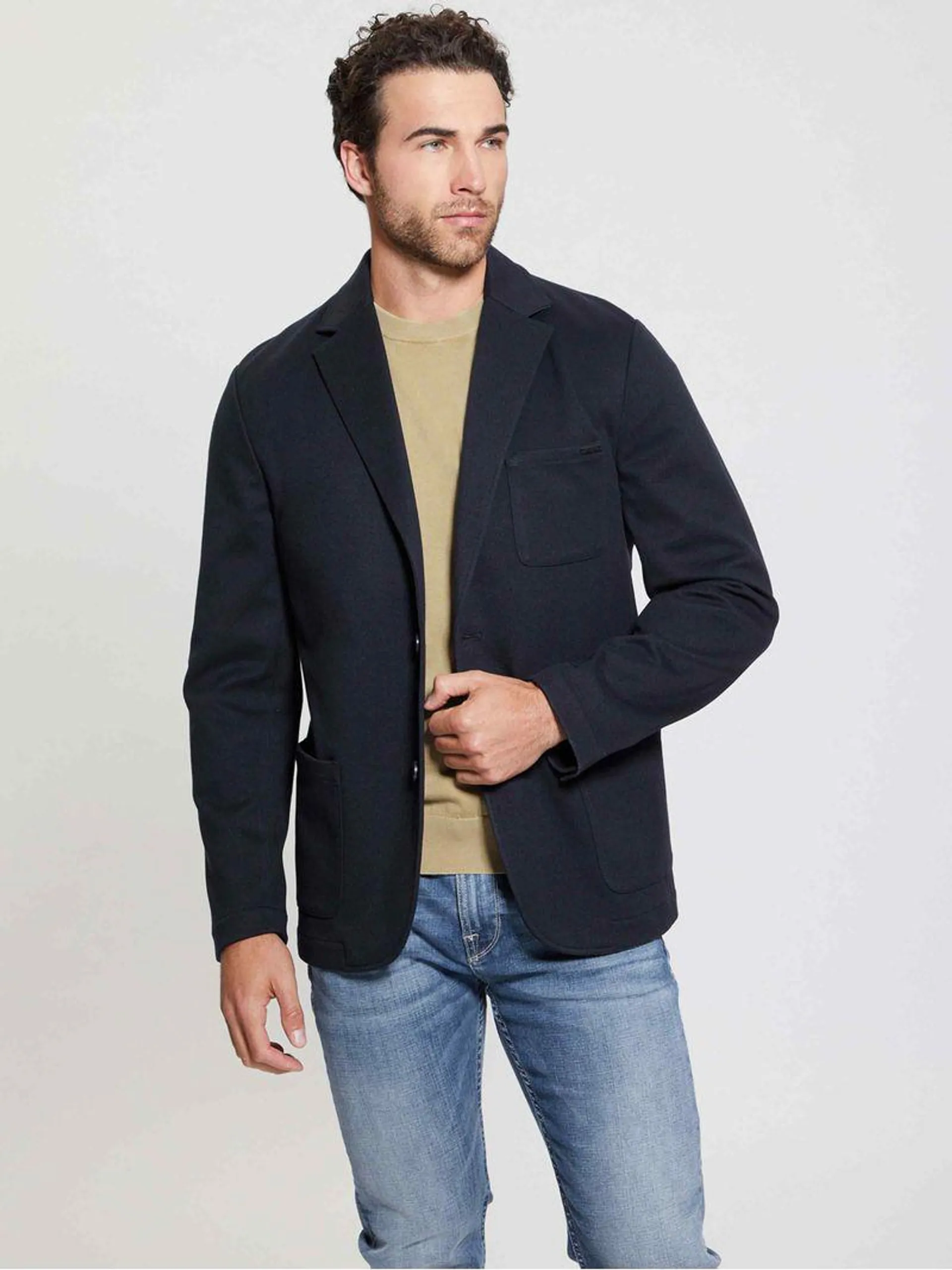 Saco Tipo Blazer Guess Atlas