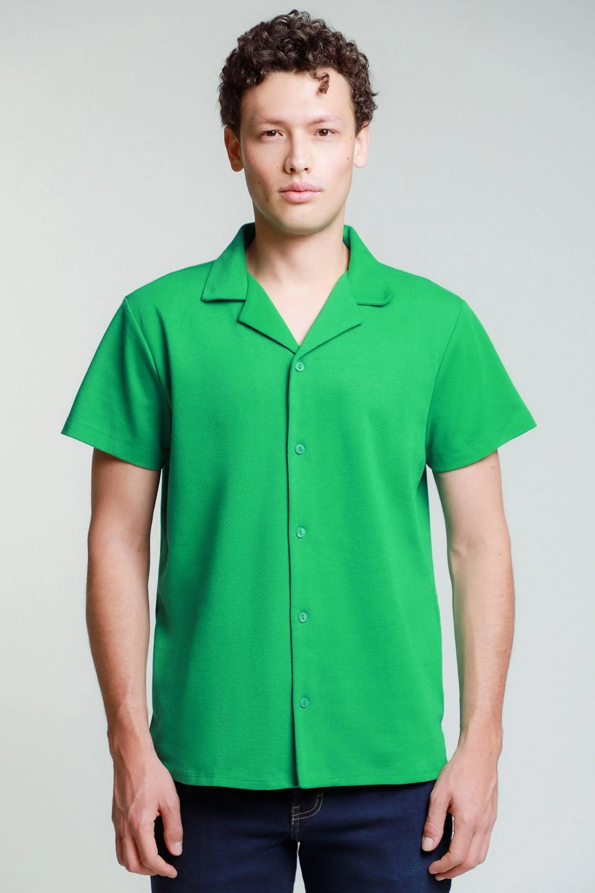 Camisa Resort Manga Corta