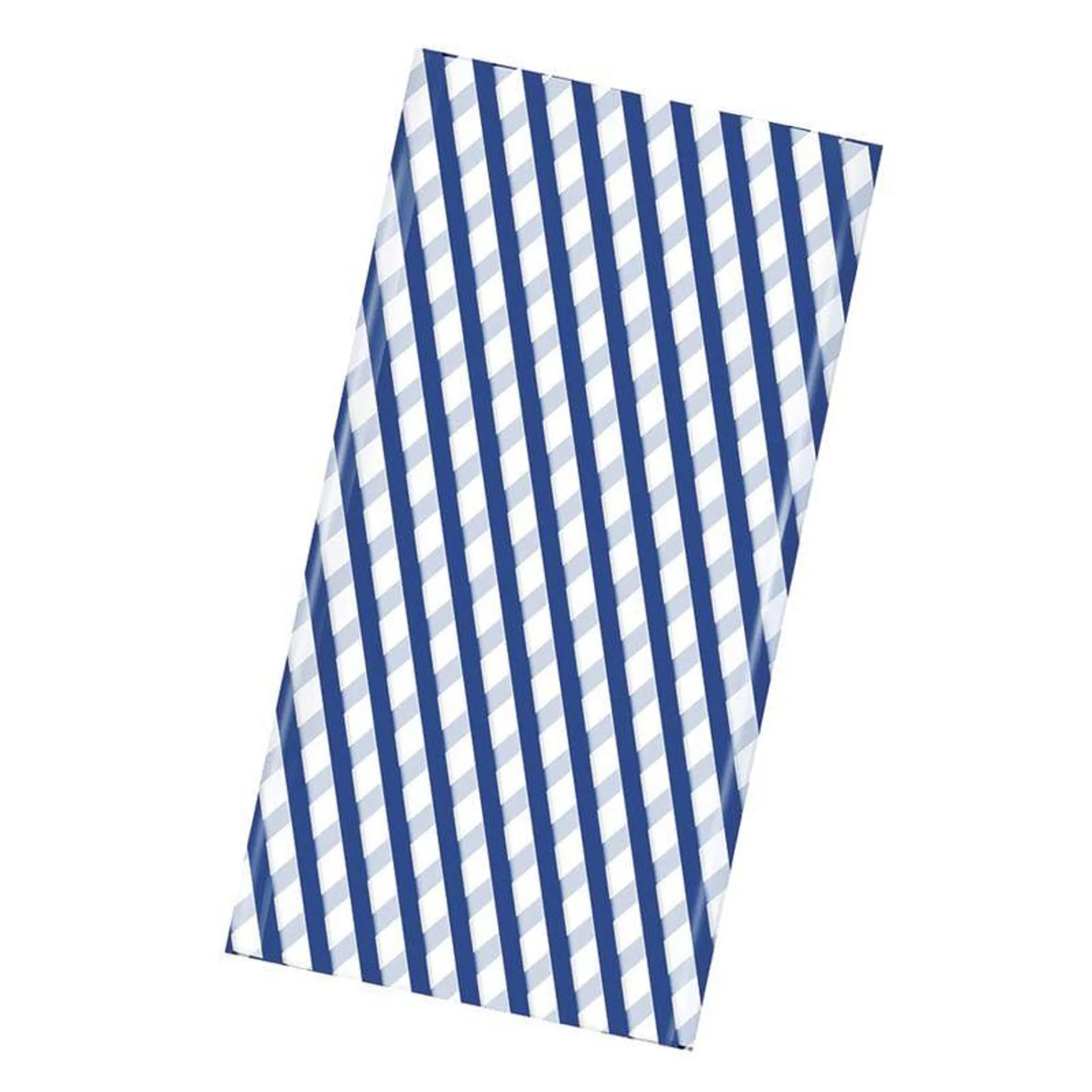 Papel Francés Diagonal Azul Rey con 10 Hojas Janel