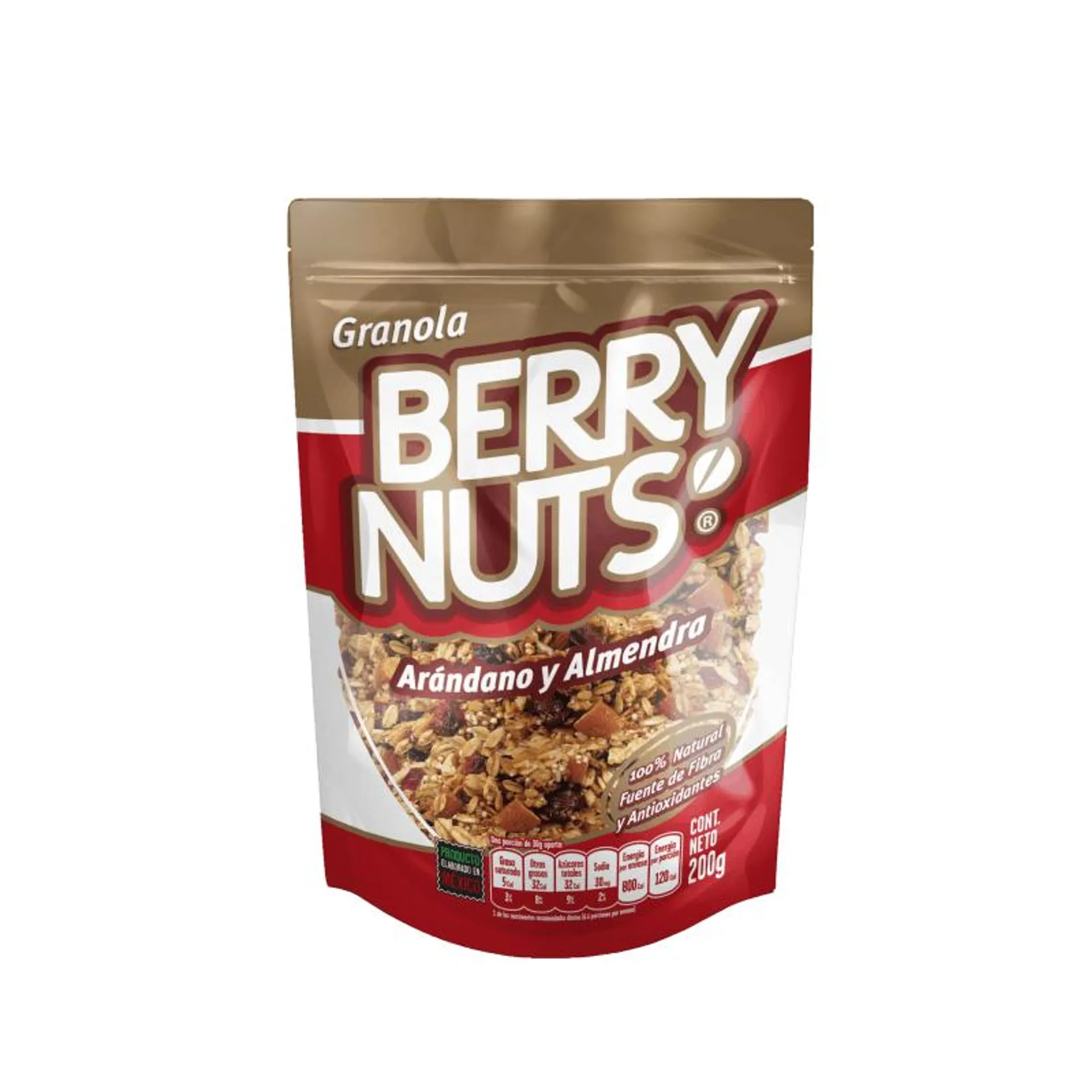 Berry Nuts Granola Arandano Y Almendra 200 g