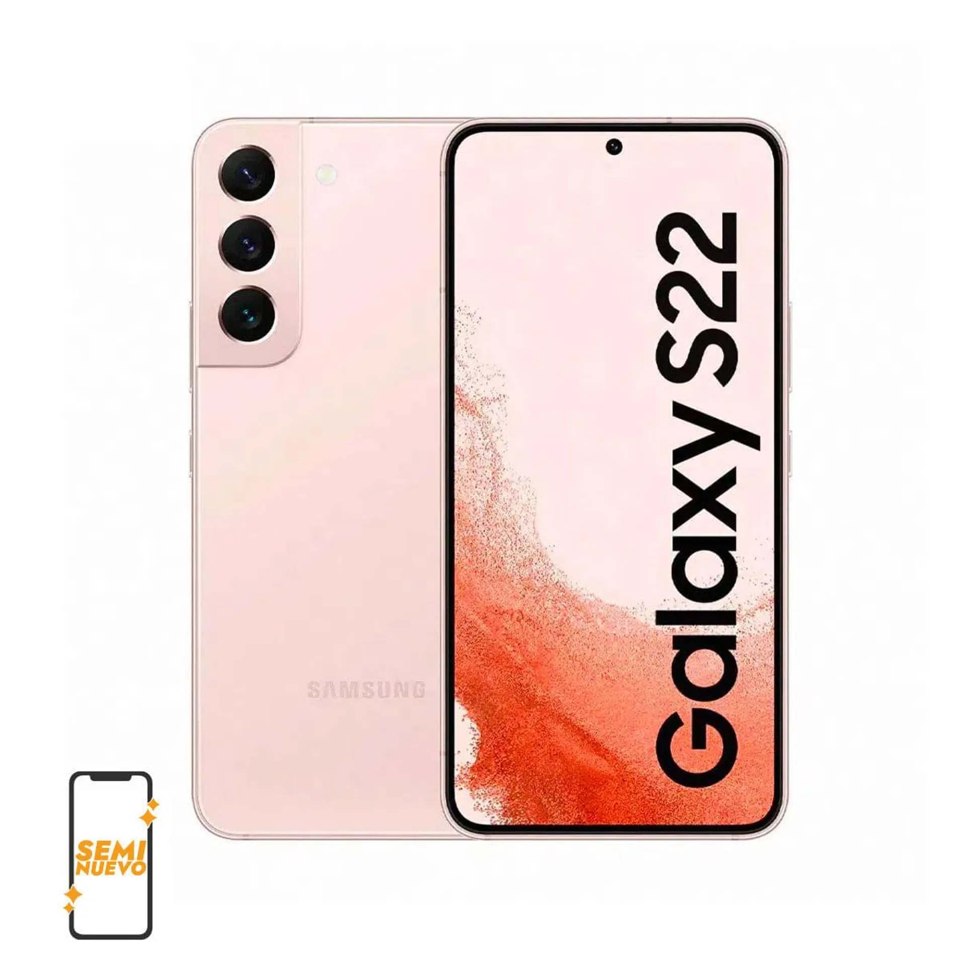Samsung Galaxy S22 5G 128GB 8GB Seminuevo Oro Rosa