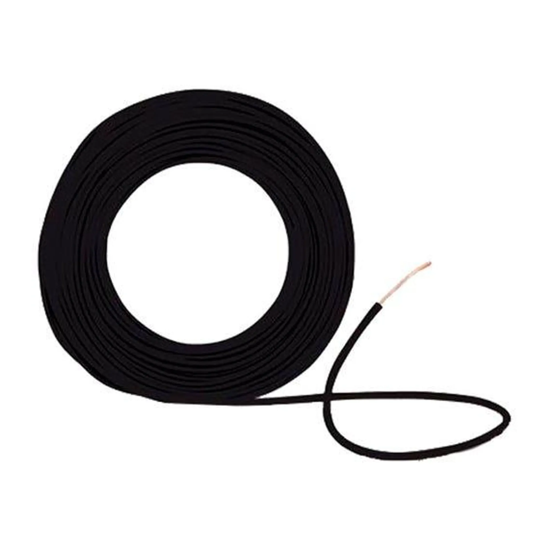 Cable Cobre Thhw-ls #10 Awg 600v 90° Negro 100mts Iusa