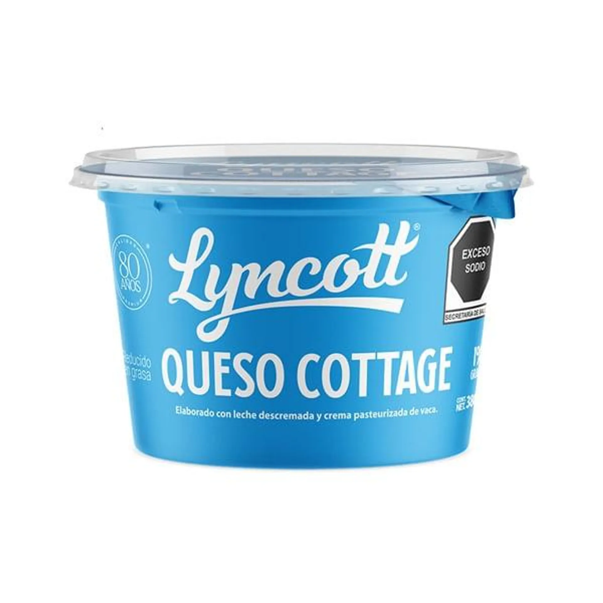 Queso Lyncott cottage reducido 380 gr