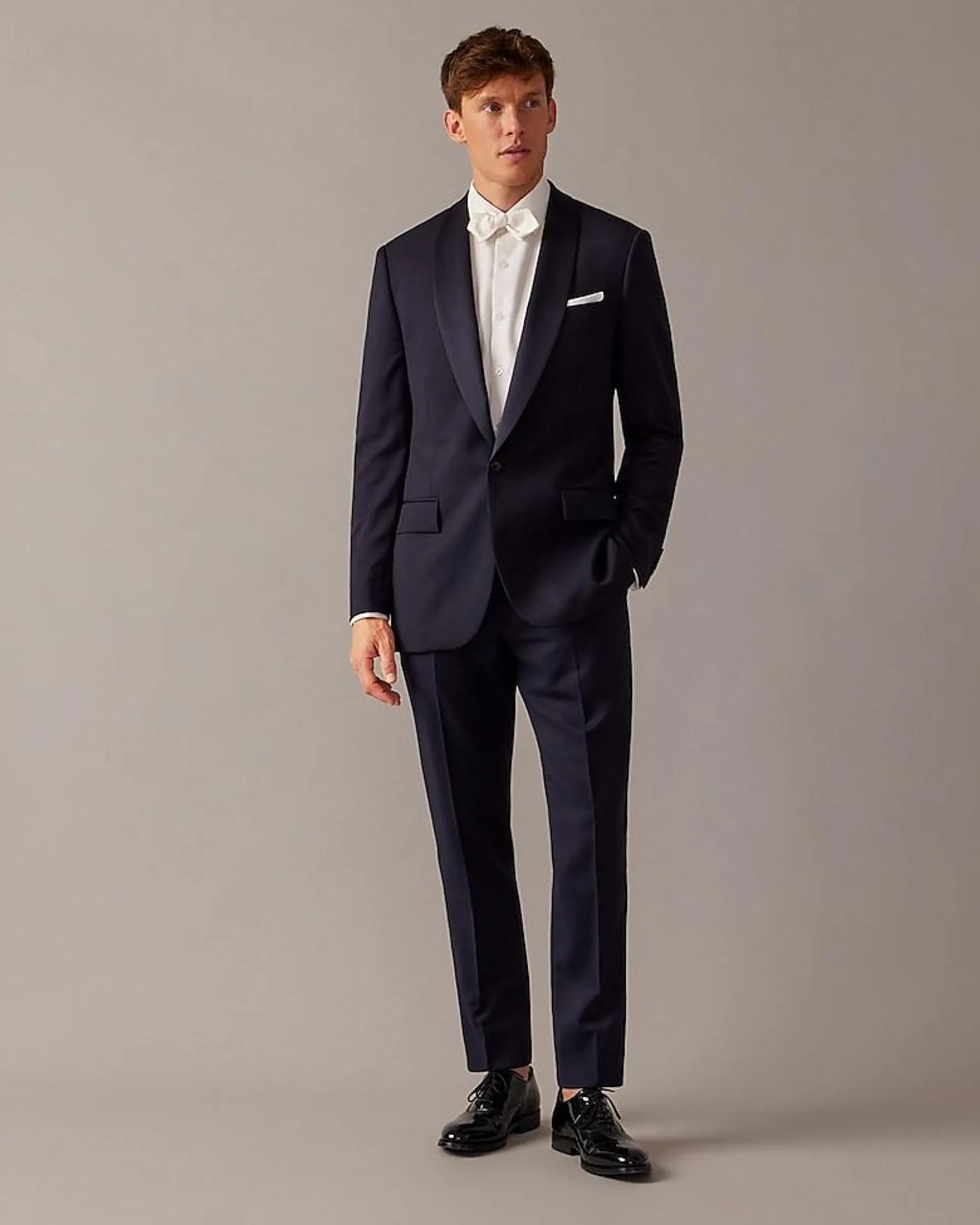 Ludlow Slim-fit shawl-collar tuxedo jacket in Italian wool