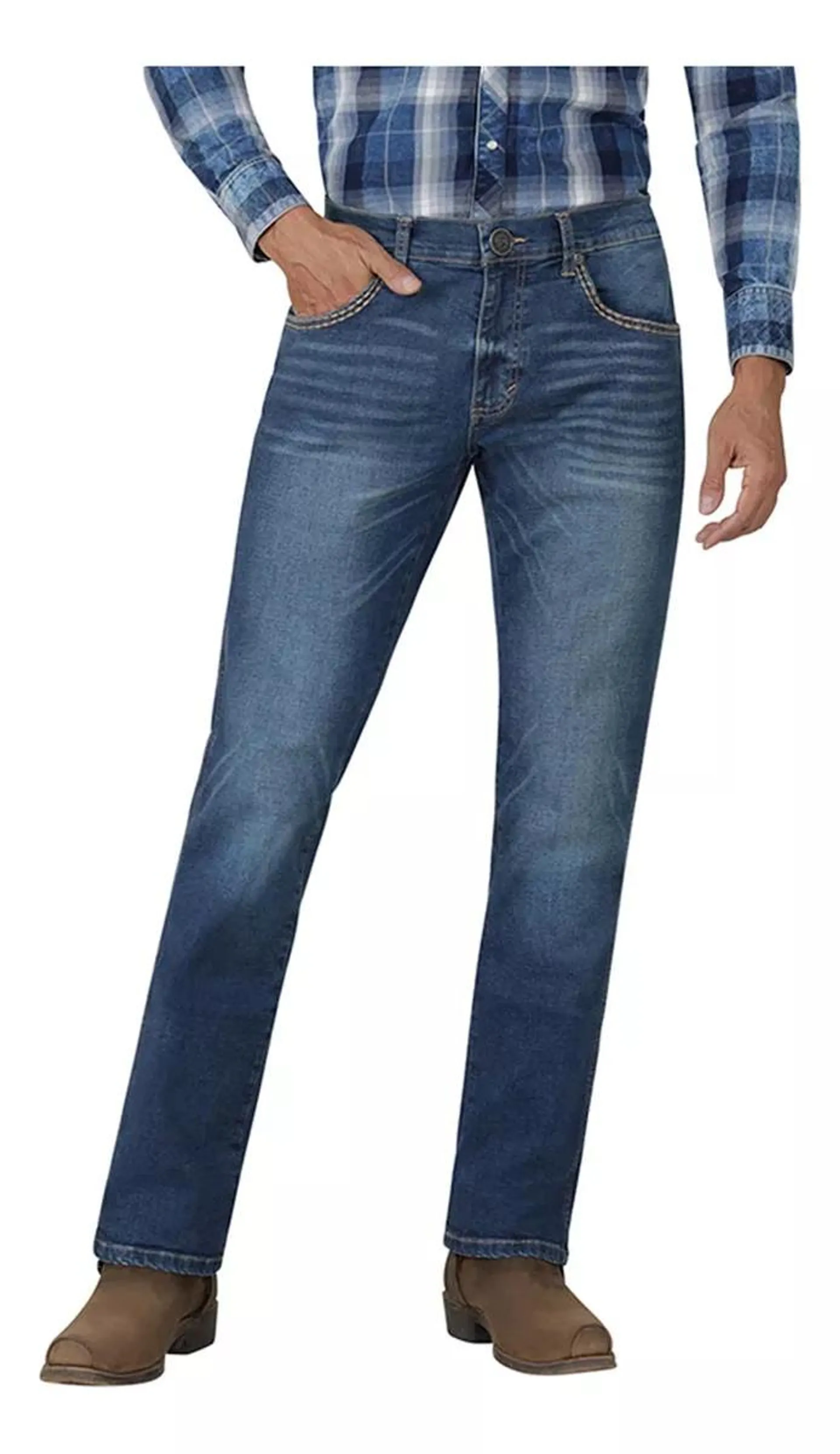 Jeans Vaqueros Hombre Wrangler Slim Straight 402