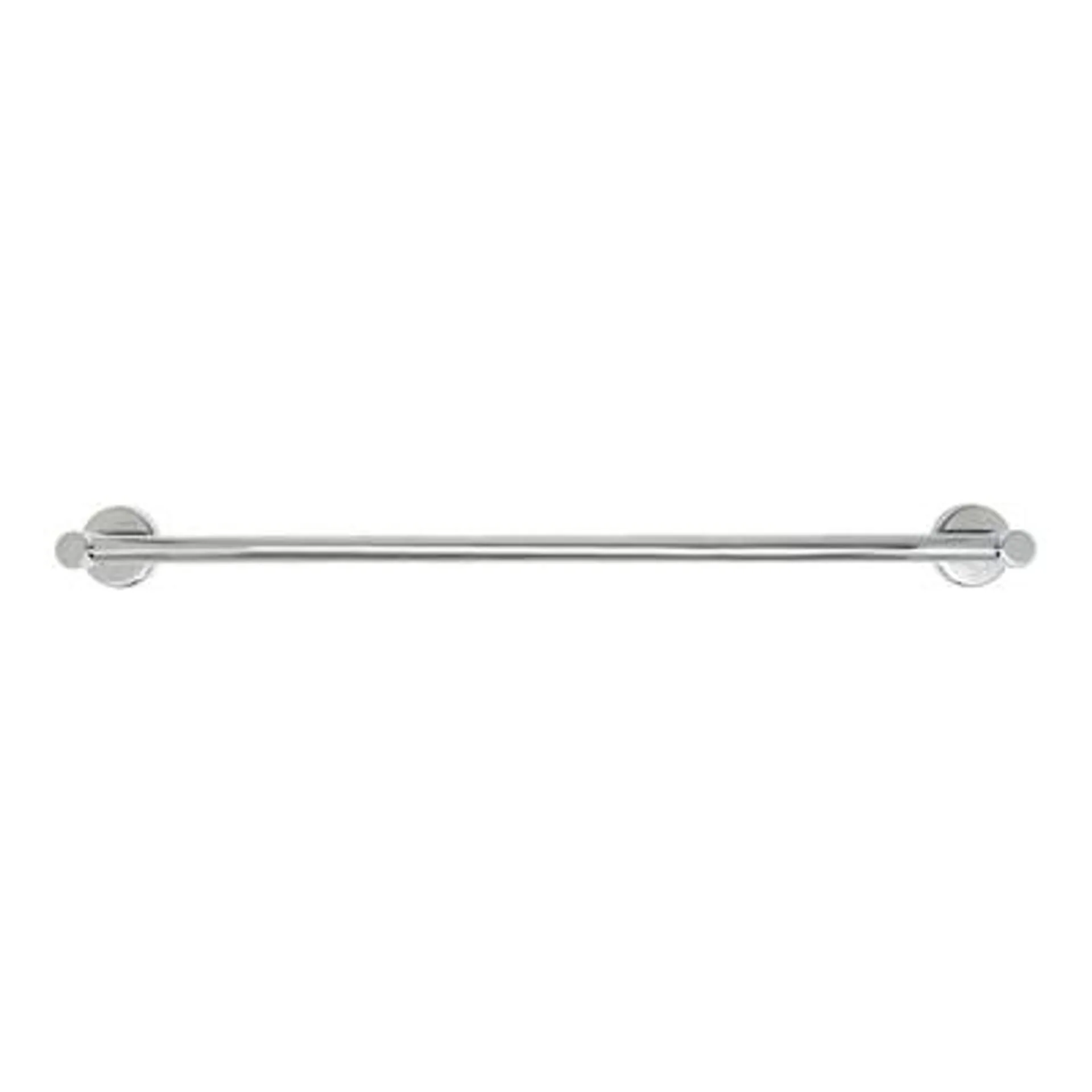 TOALLERO DE BARRA DE METAL PLATA