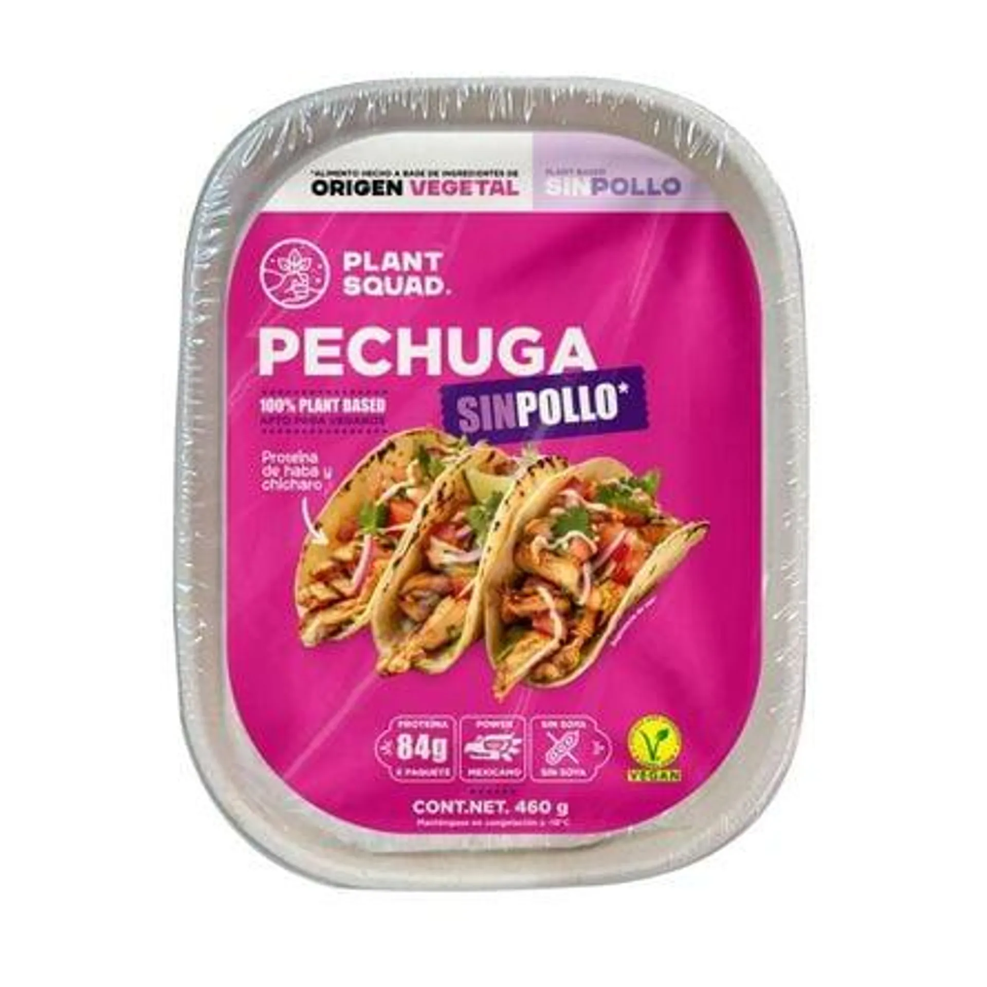 Milanesa sin pollo Plant Squad 460 g