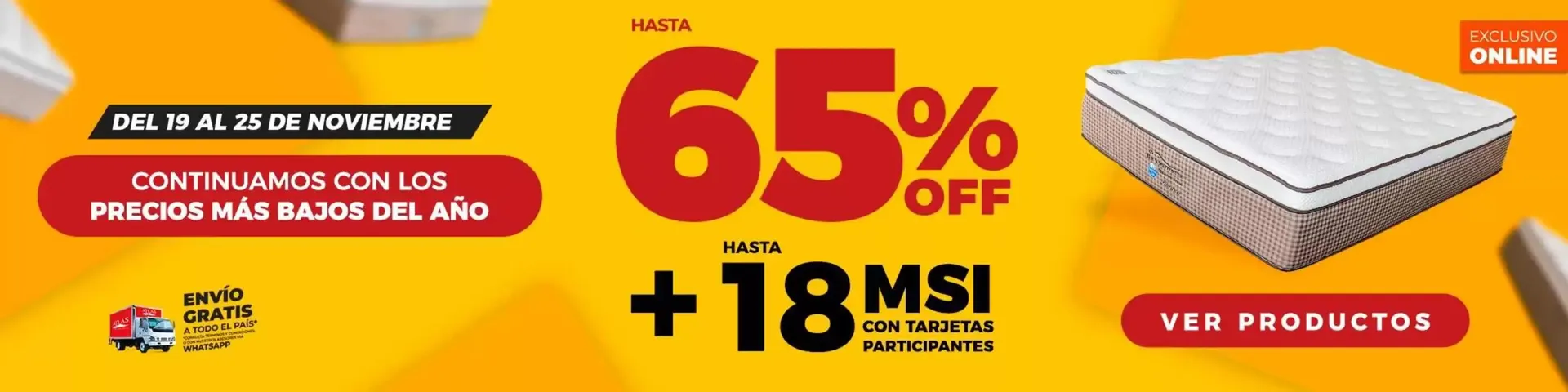 Hasta 65% off - 1