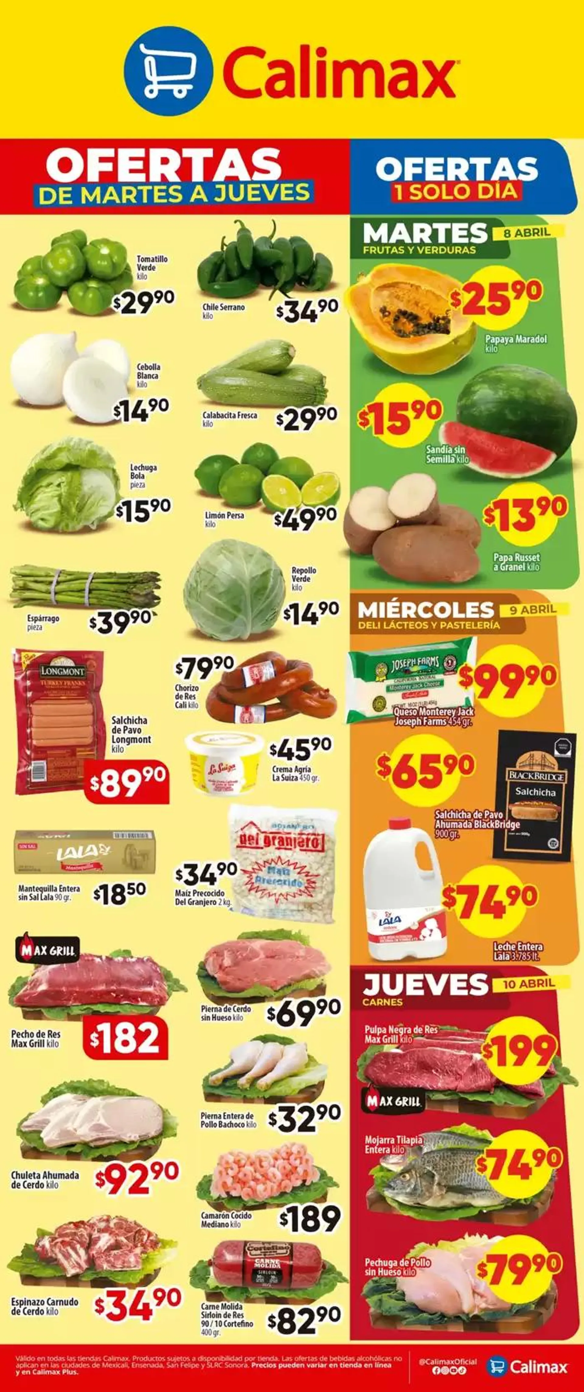 Calimax Ofertas Martes-Jueves - 1