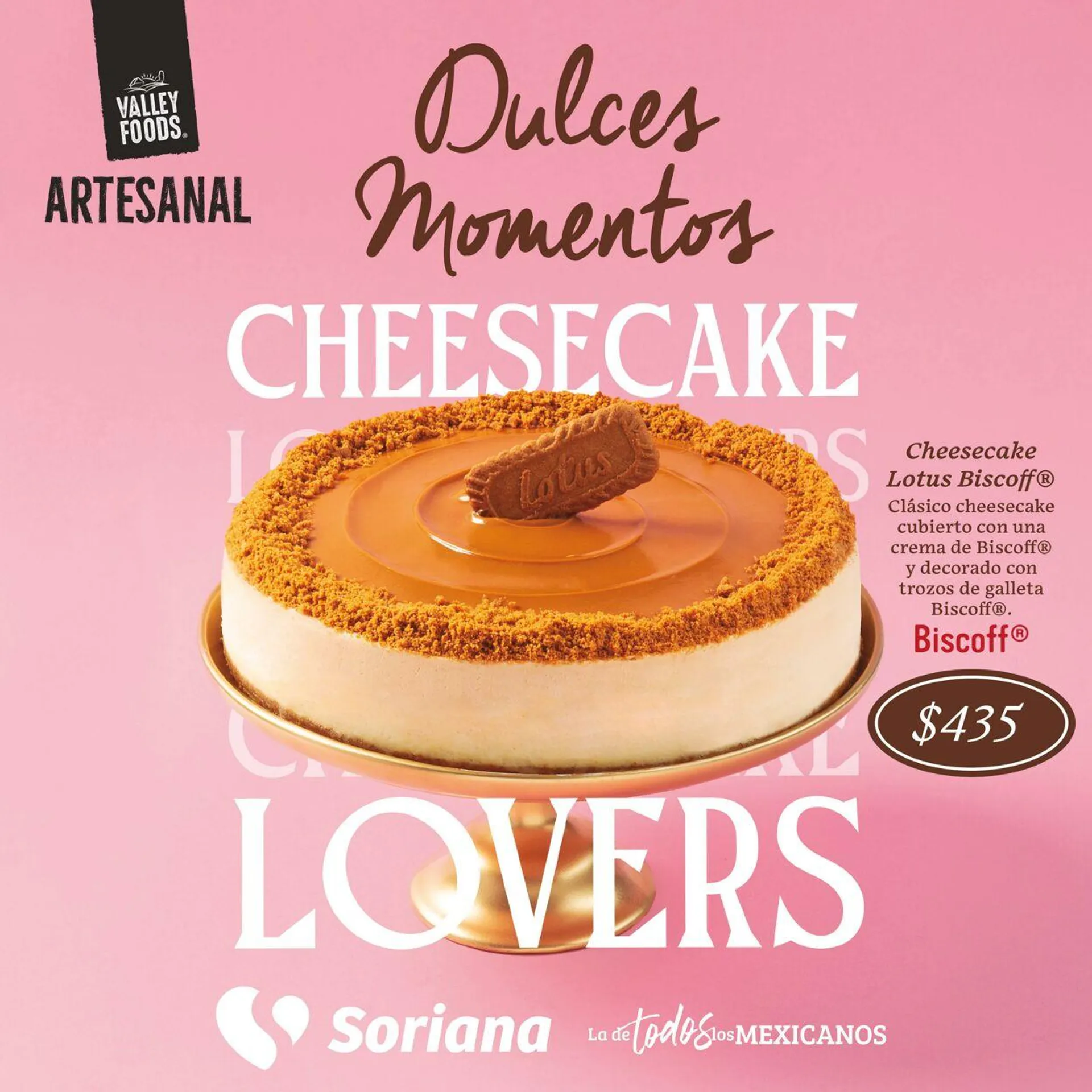 Soriana - Dulces Momentos Cheescake Lovers Híper Nacional Oferta actual - 1