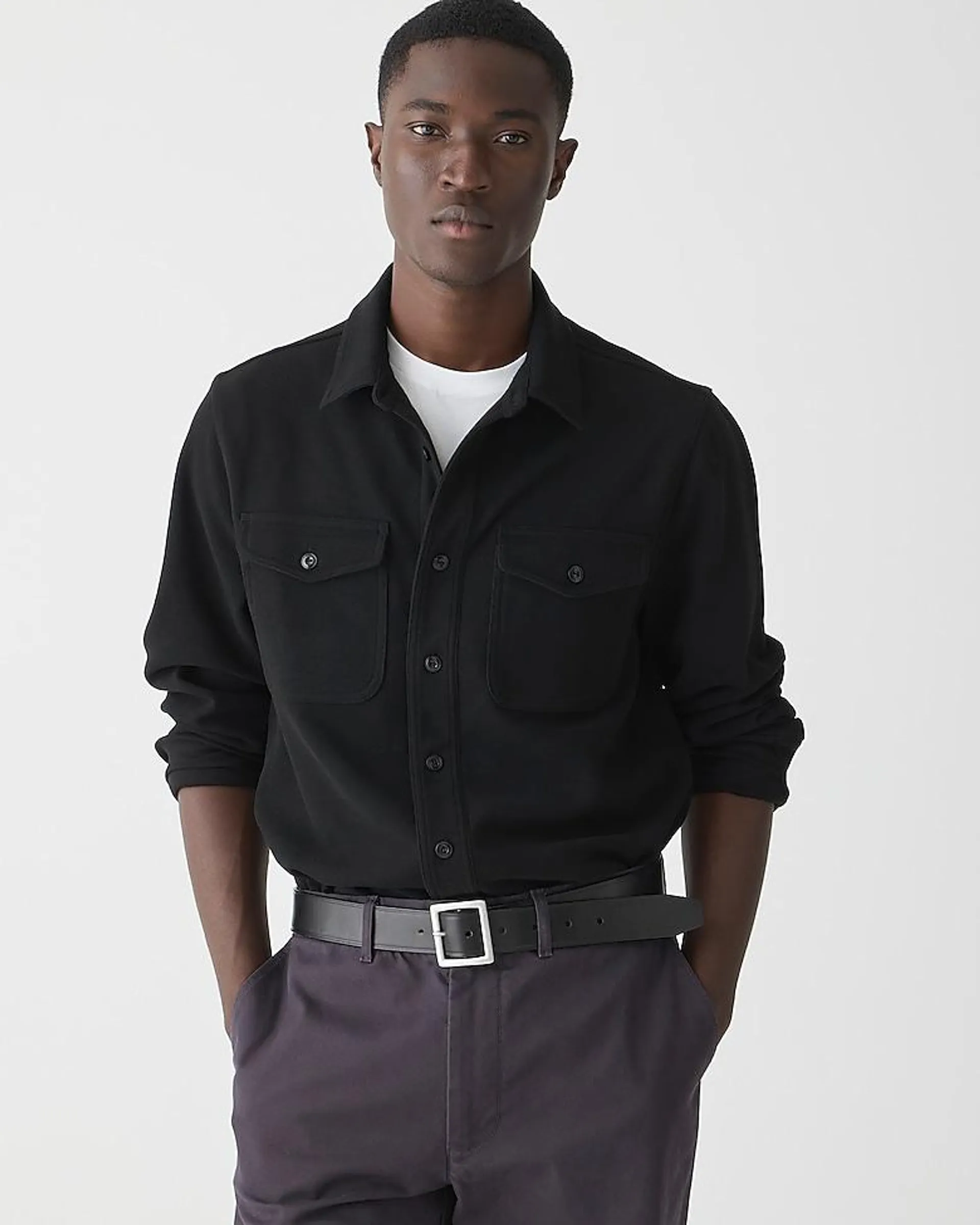 Seaboard soft-knit shirt