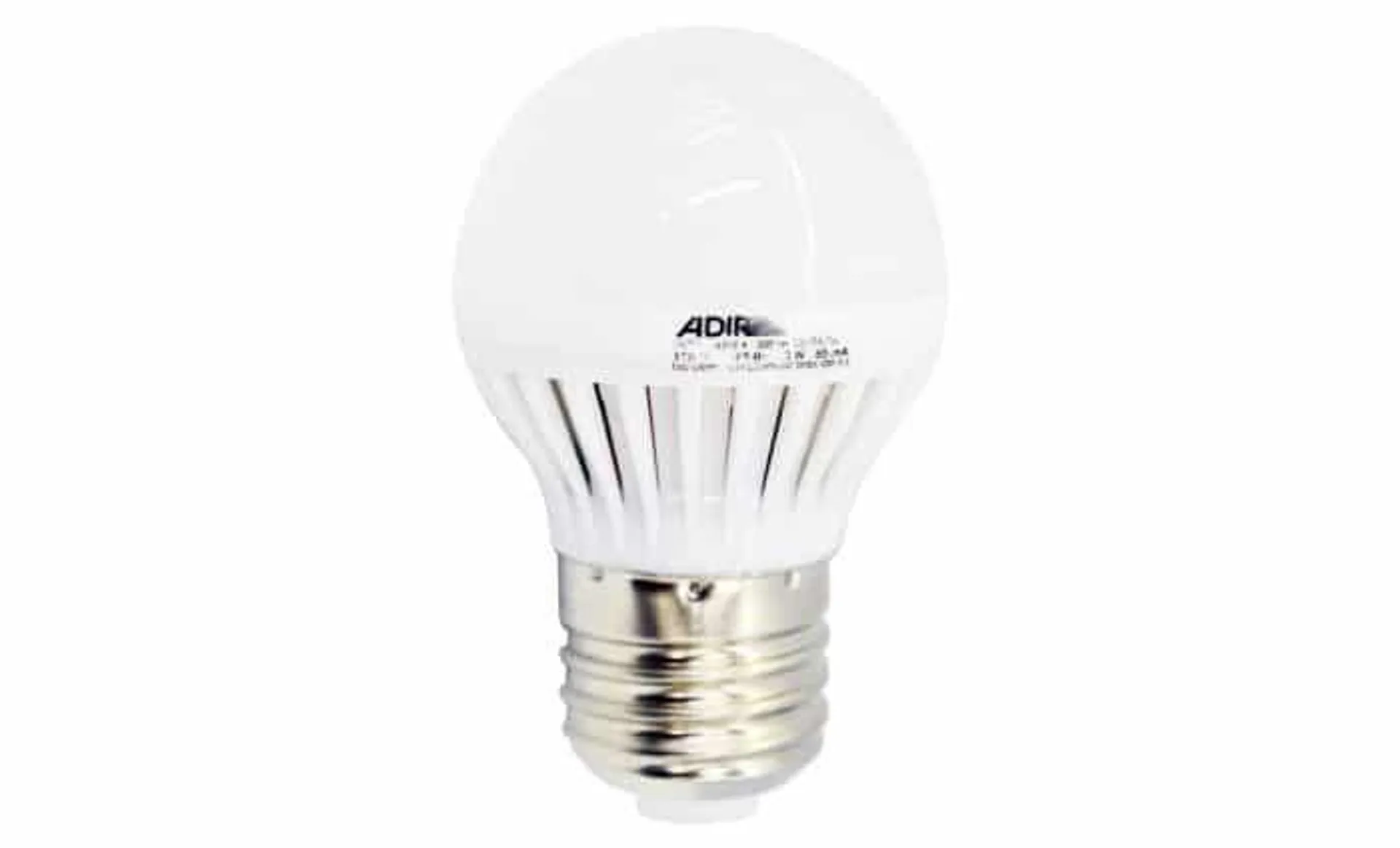 Foco Tipo Bulbo De Led 3W Luz Blanca Adir AD-2924