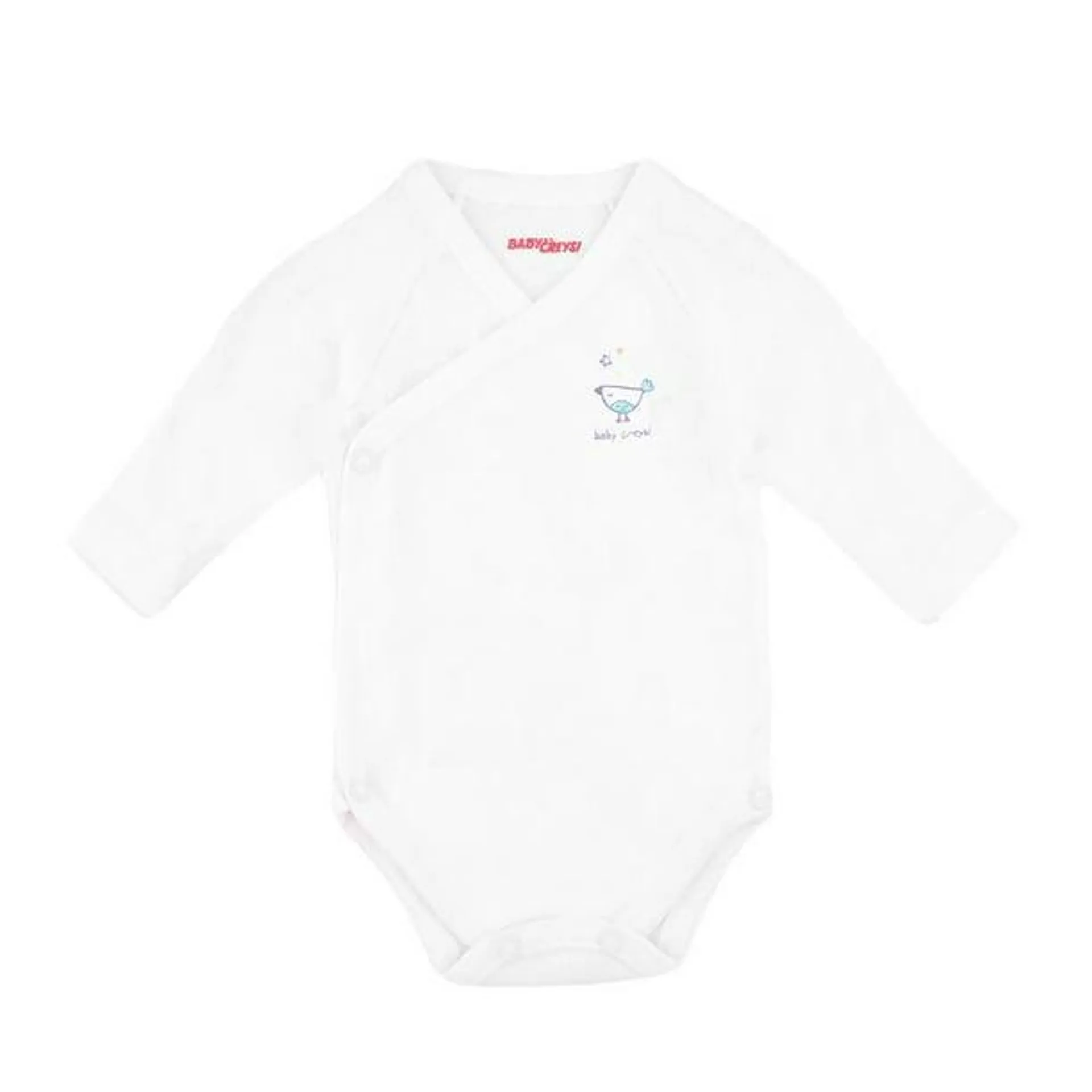 Pañalero Baby Creysi Unisex 0M Estampado Pajarito Blanco