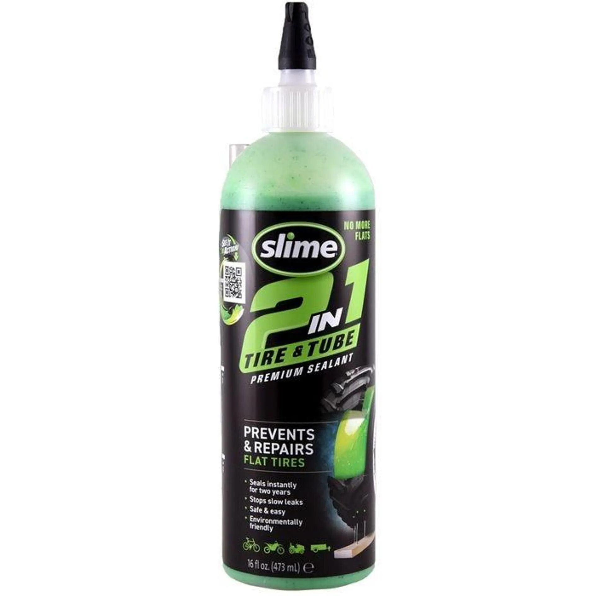 Sellador Reparador de Tubos y Llantas Slime de 16oz