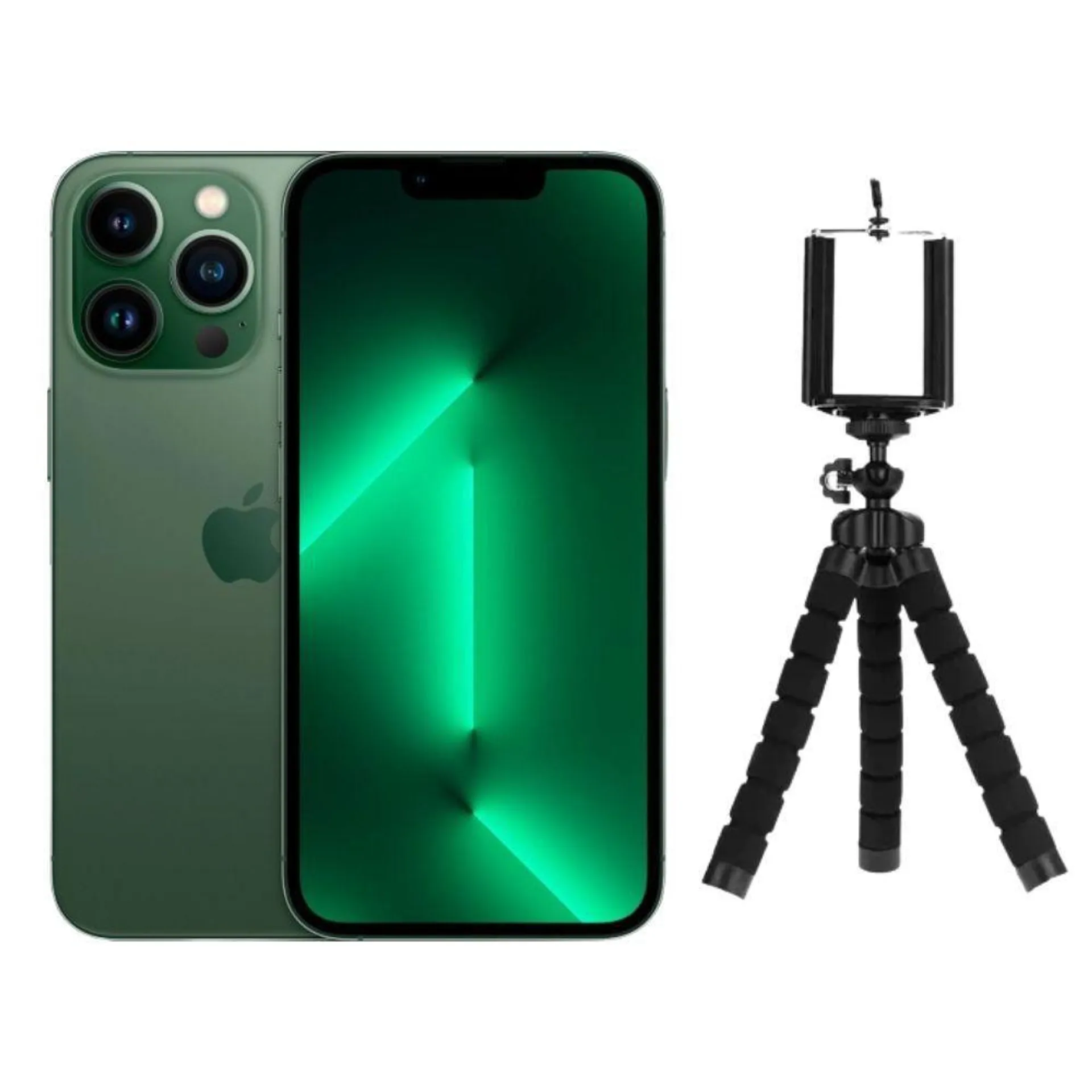 iPhone 13 Pro 128GB Verde Reacondicionado más Tripode