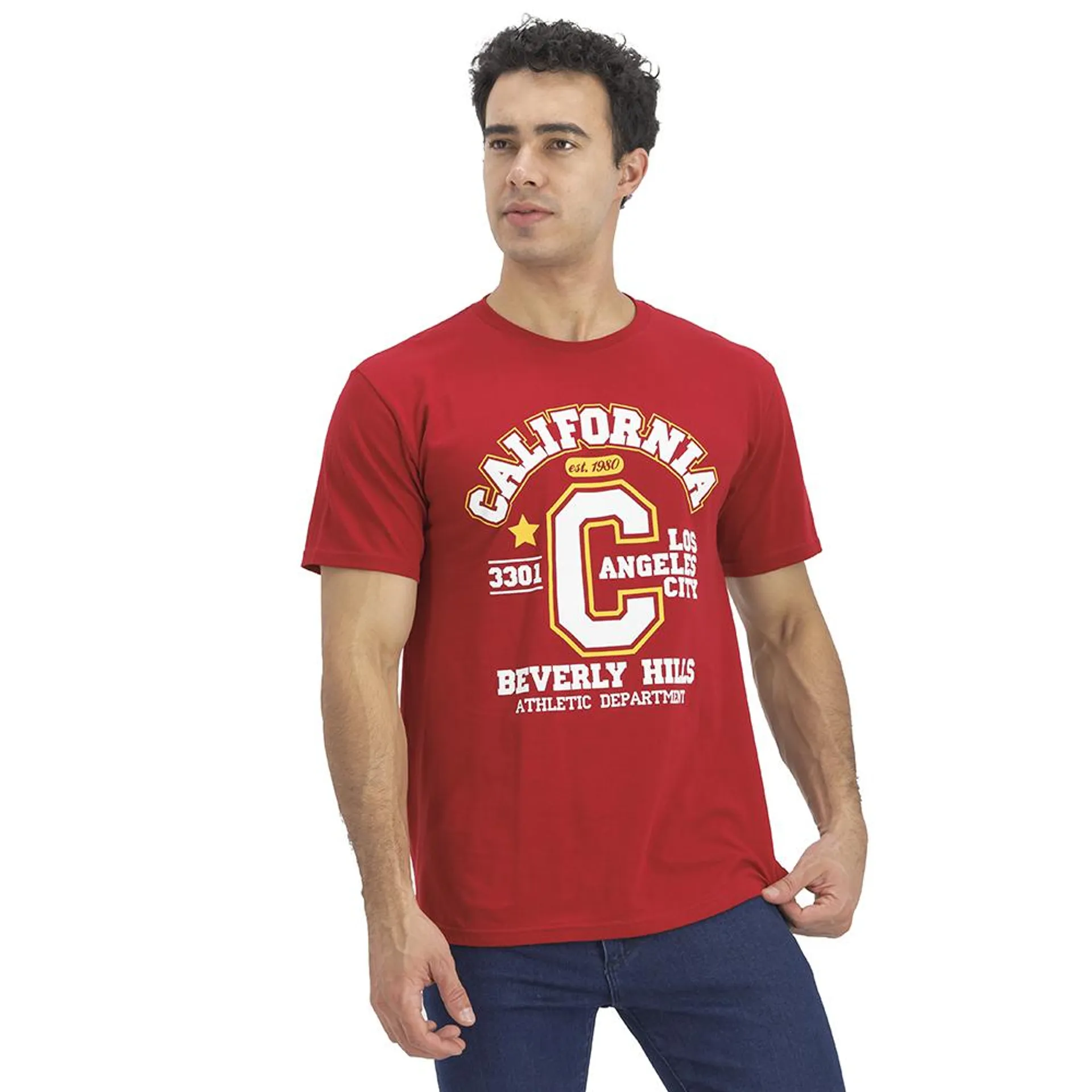 Playera Hummo Hombre Estampado California