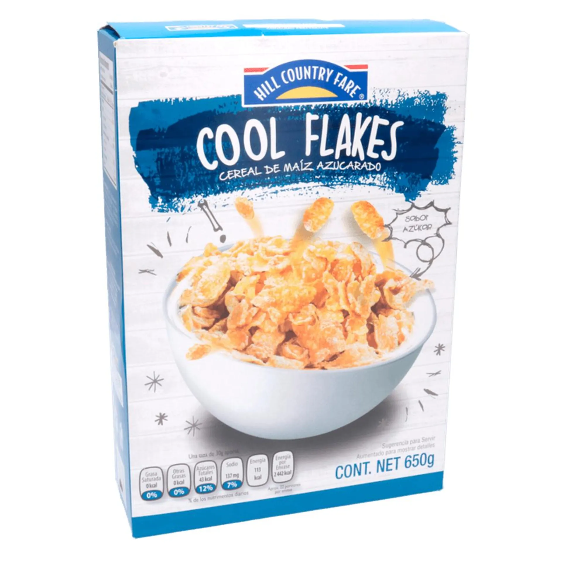 HCF Cereal Cool Flakes Azucarado 650 g