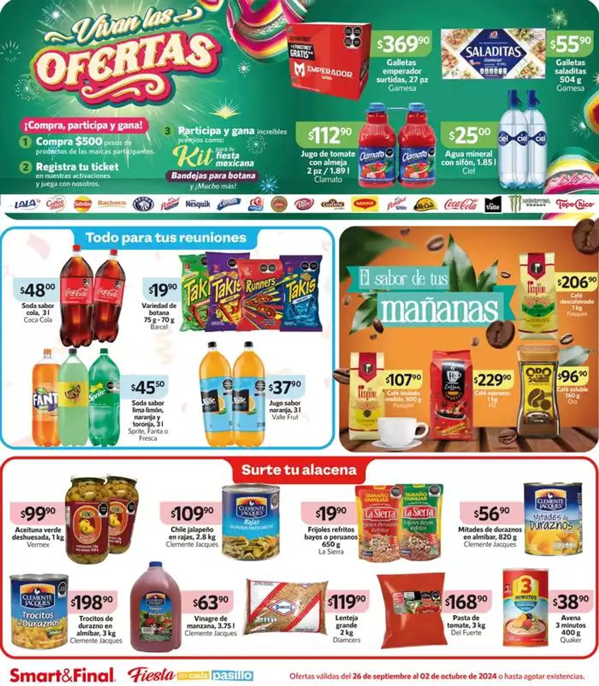 Catálogo de Ofertas Smart & Final 27 de septiembre al 2 de octubre 2024 - Pagina 2