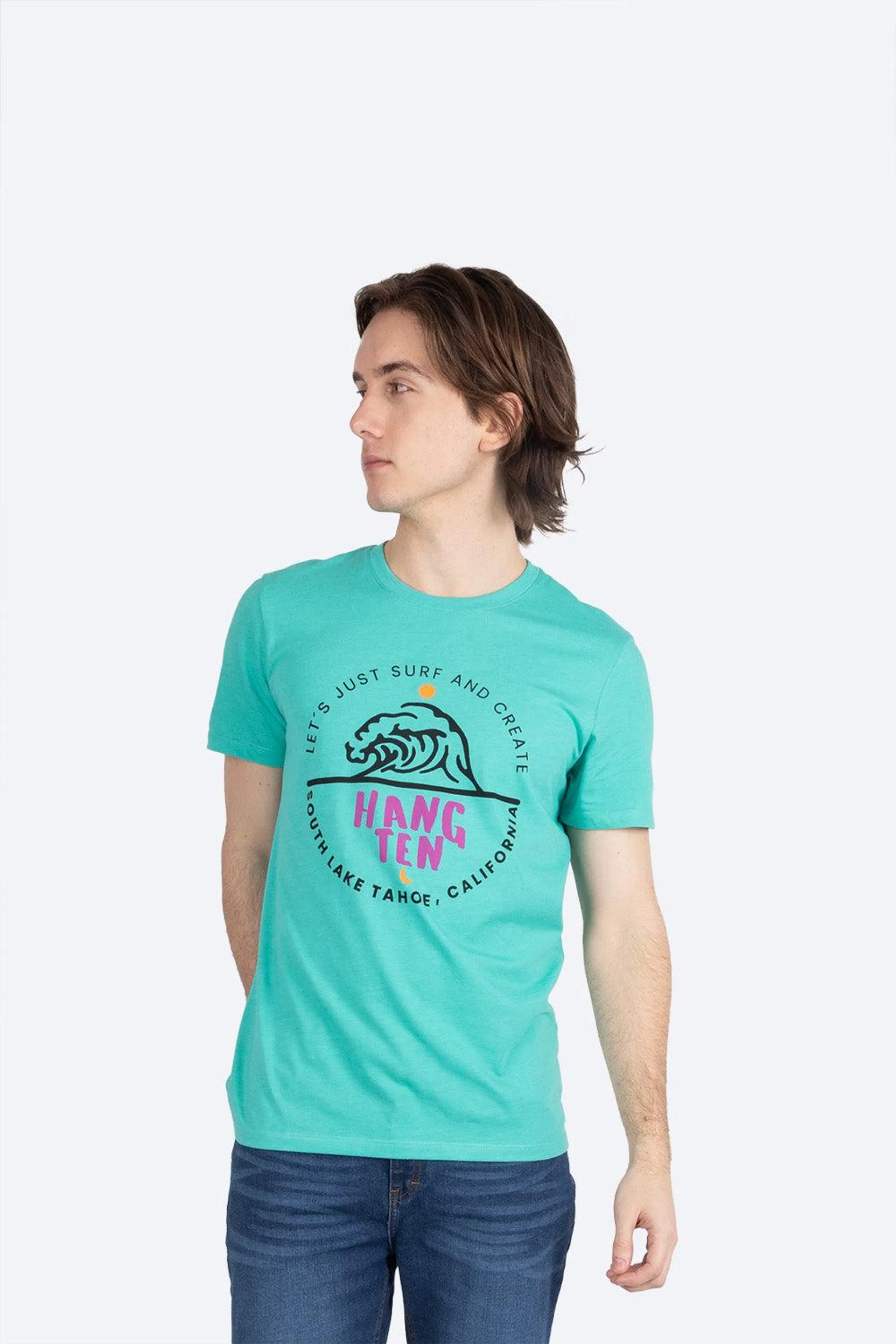 T-shirt estampada Hang Ten