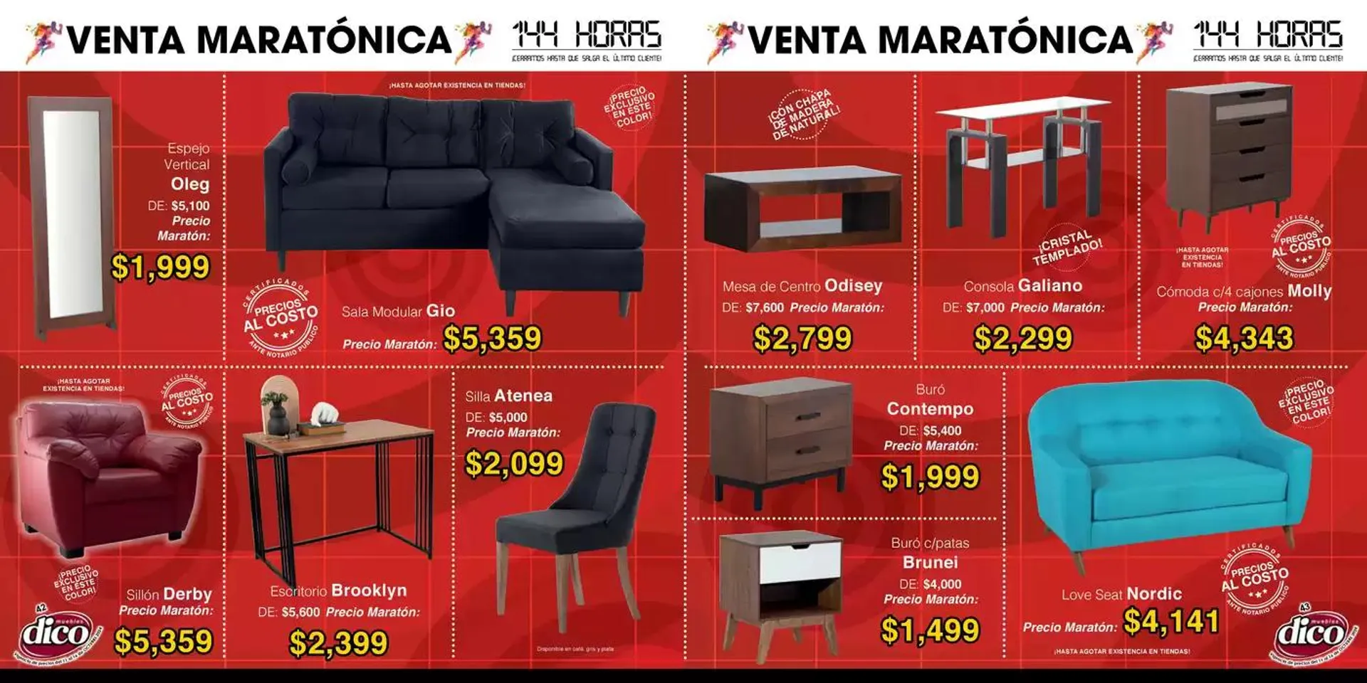 Catálogo de Muebles Dico - Venta Maratonica 11 de octubre al 16 de octubre 2024 - Pagina 22