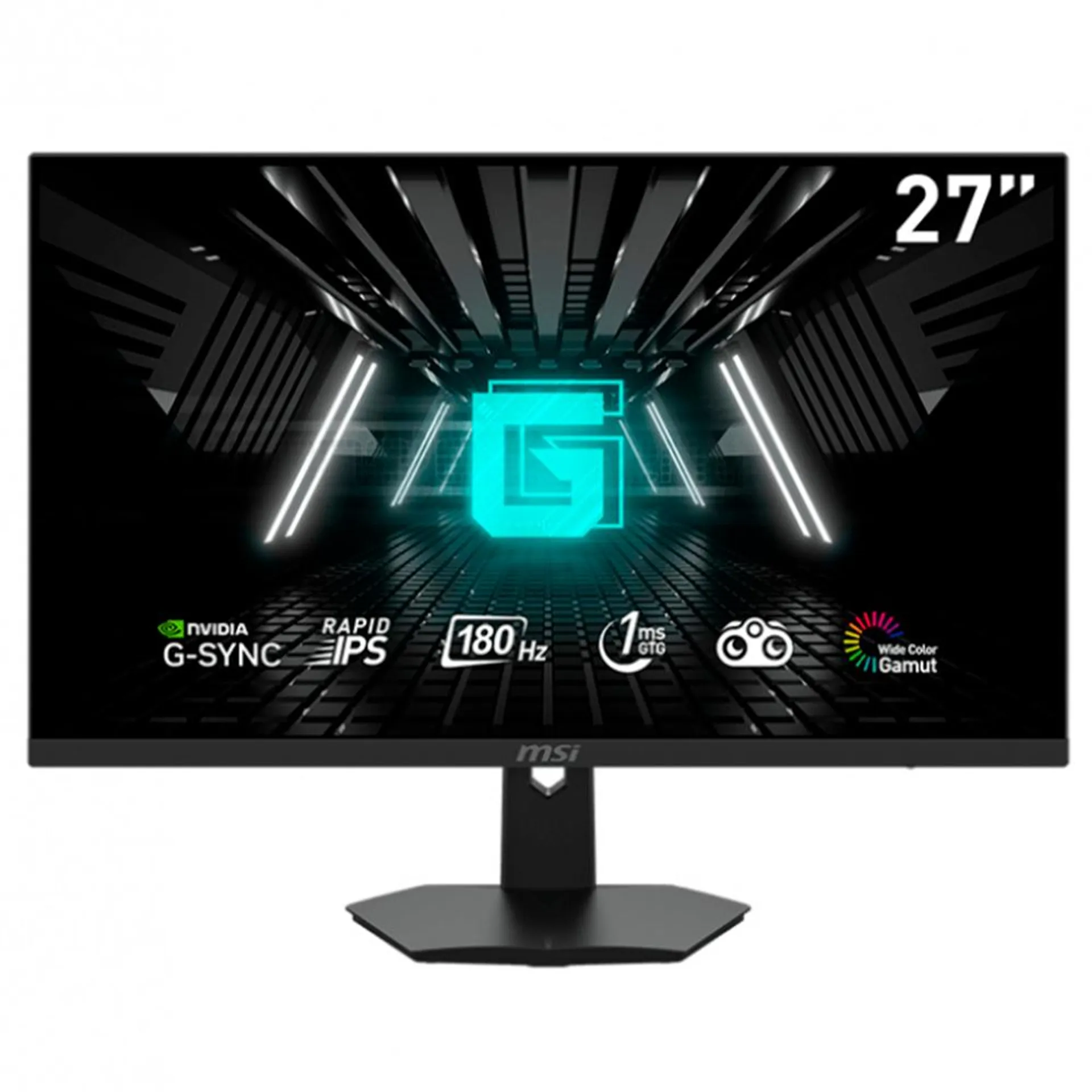 Monitor Gamer MSI G274F / 27 / Full HD / G-Sync / 180Hz / Rapid IPS / HDMI / Negro / G274F