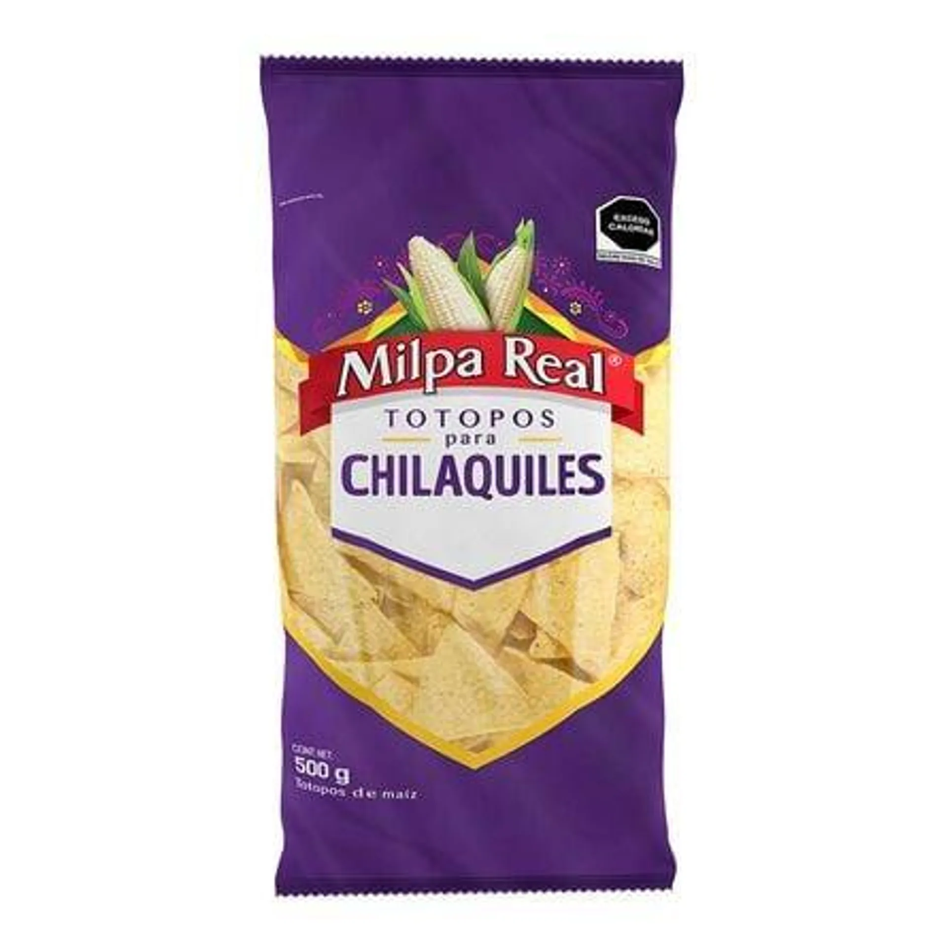 Totopos Milpa Real Para Chilaquiles 500 Gr