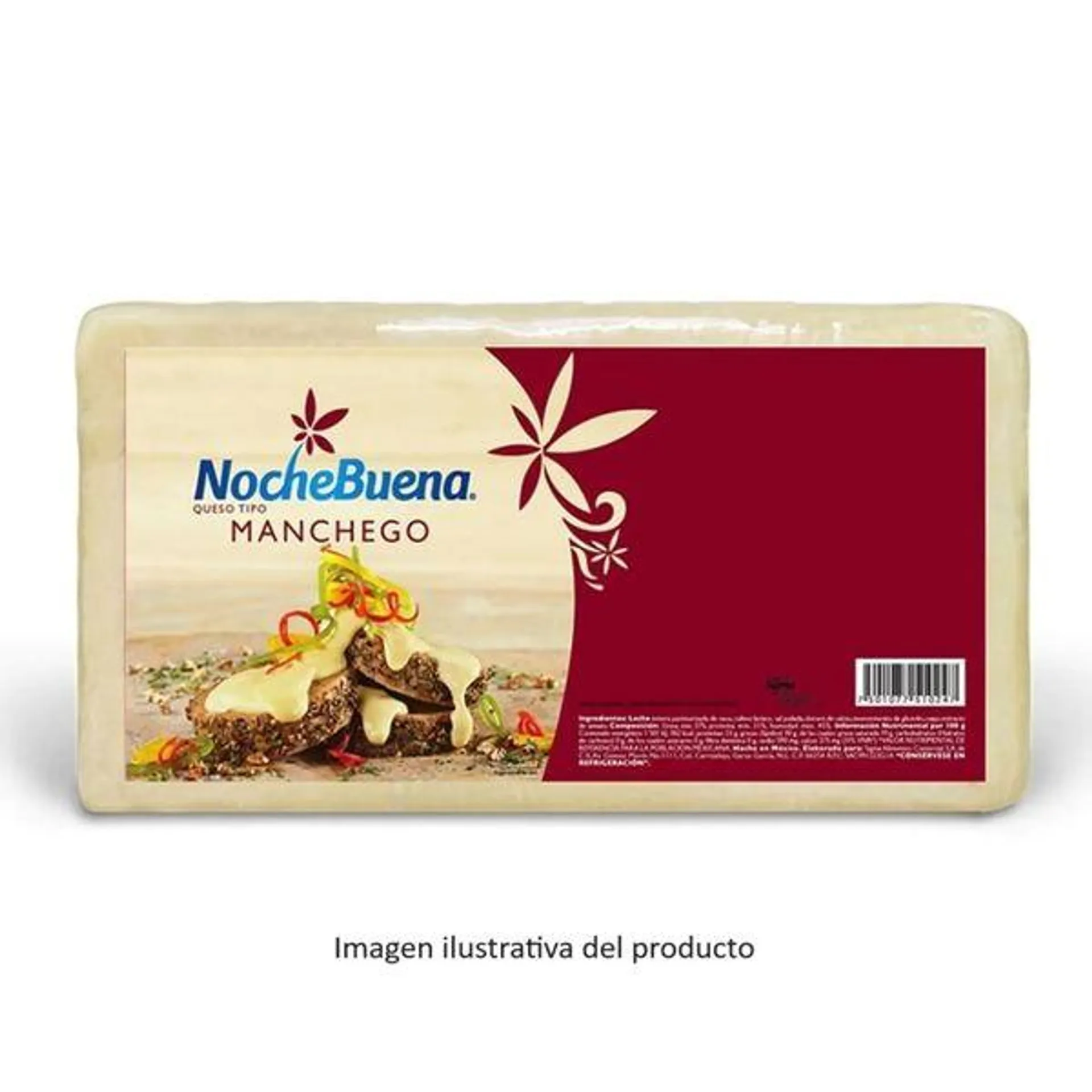 Queso Noche buena manchego 250 g aproximado