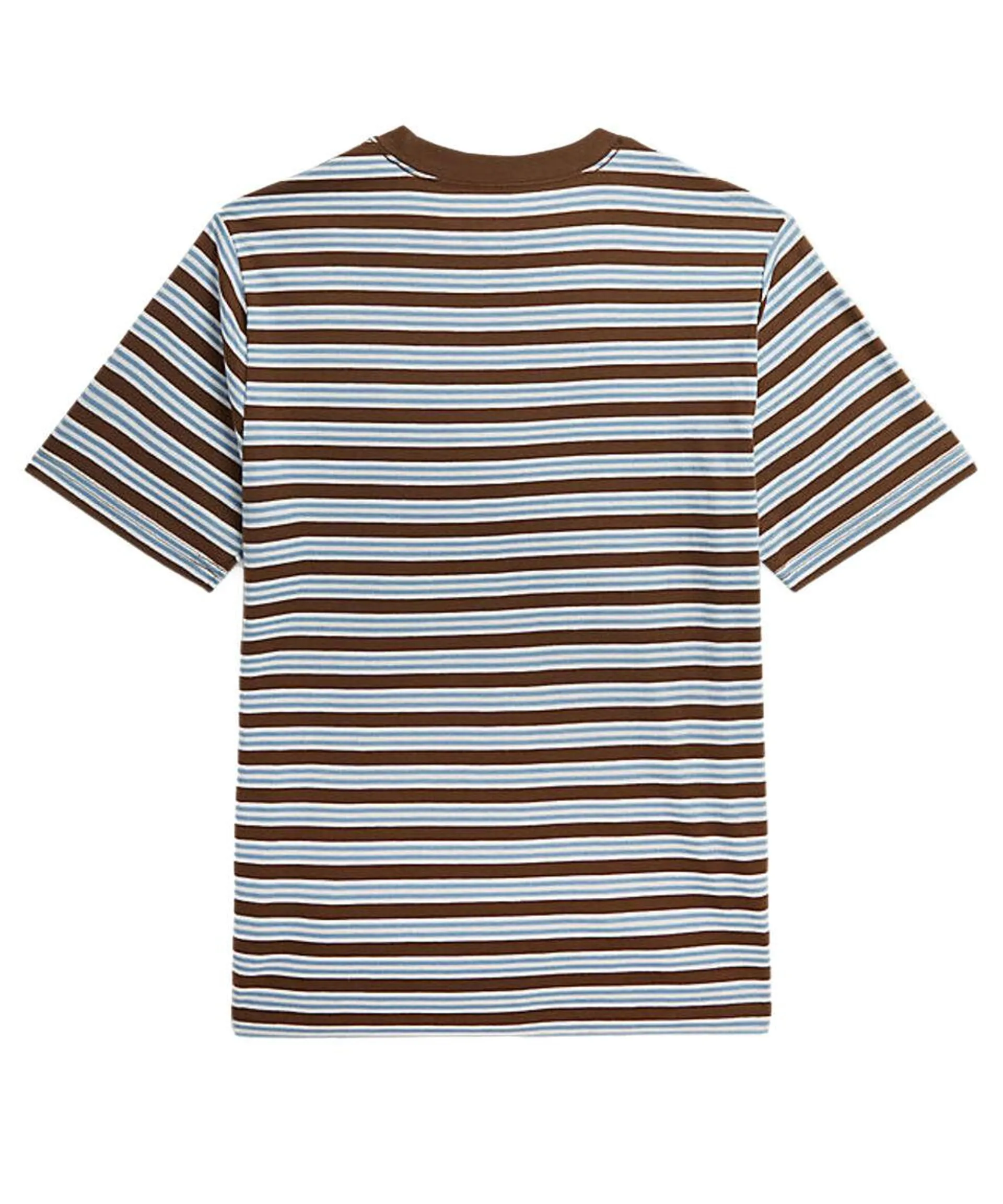 Playera de punto de algodón a rayas Niño