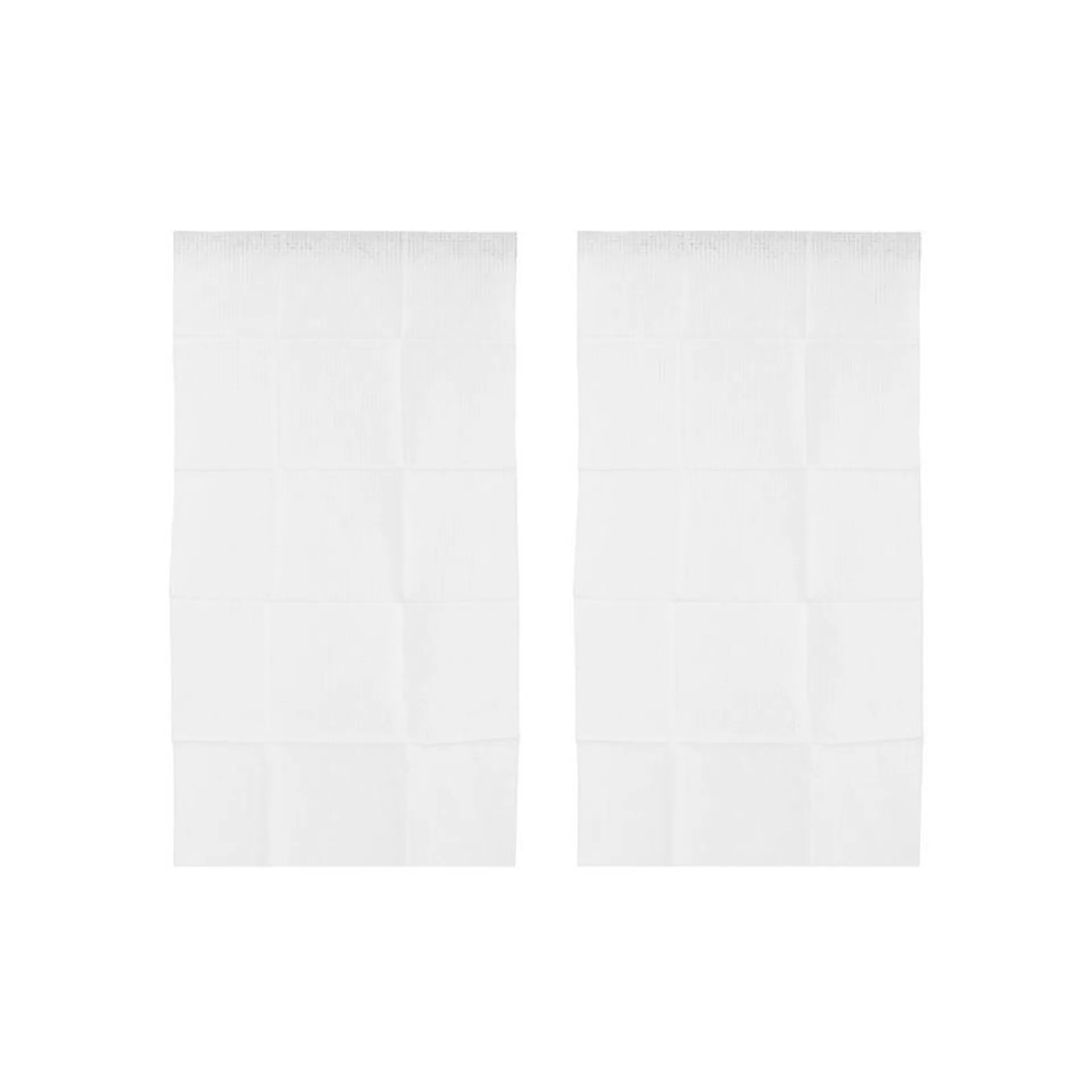 Set Toallas De Baño Portátiles 100% Viscosa 30x60 cm 2 Piezas