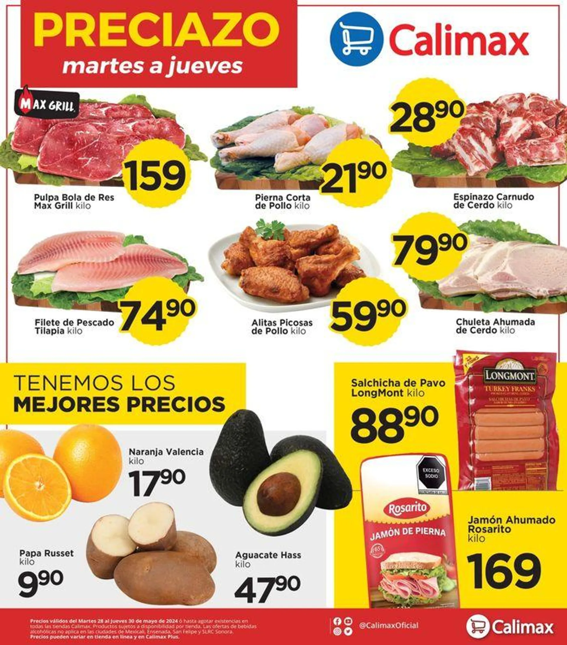 Catálogo de Calimax Preciazo 29 de mayo al 30 de mayo 2024 - Pagina 1