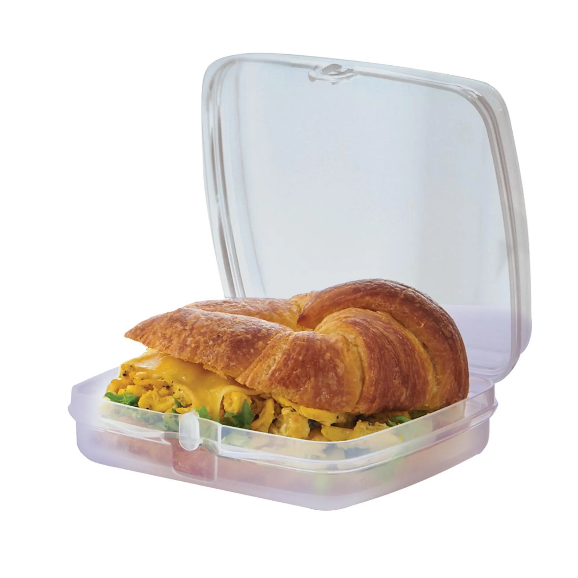 Tupperware quadrilunch para sandwiches, snacks o comida 5cm x 14.8cm x 13.8cm